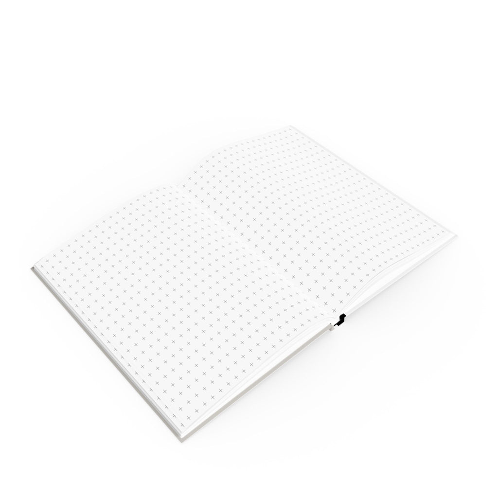 Digital Metamorphosis: Butterfly and Caterpillar in Geometric Landscape, Surreal Mobile Interface Art Personalized Journal   |