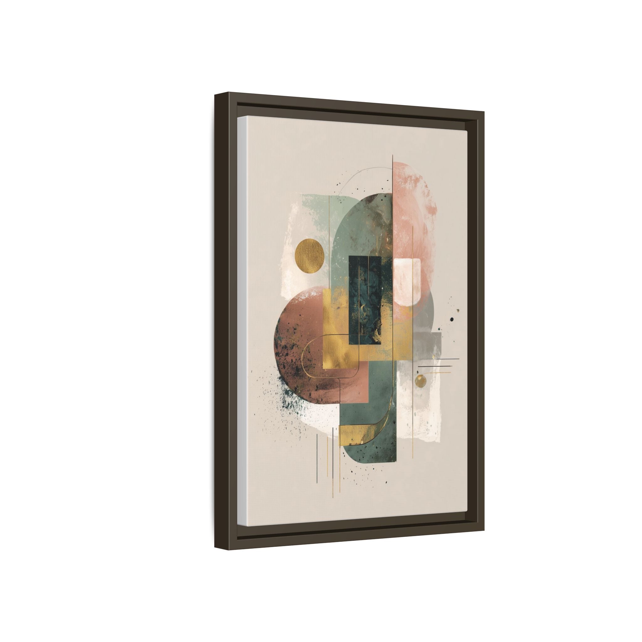 Organic Geometries: Fragmented Forms, Digital Abstract Composition, Layered Minimalist Art   |   Custom Orders Accepted