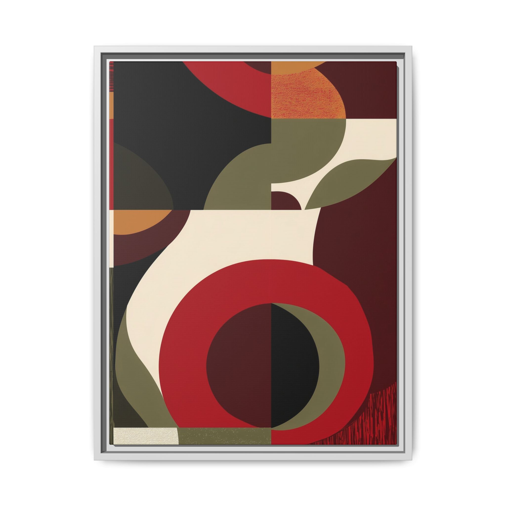 Geometric Intersections: Mid-Century Modern Design, Abstract Architectural Composition, Rhythmic Curved Forms   |   Custom Orders Accepted