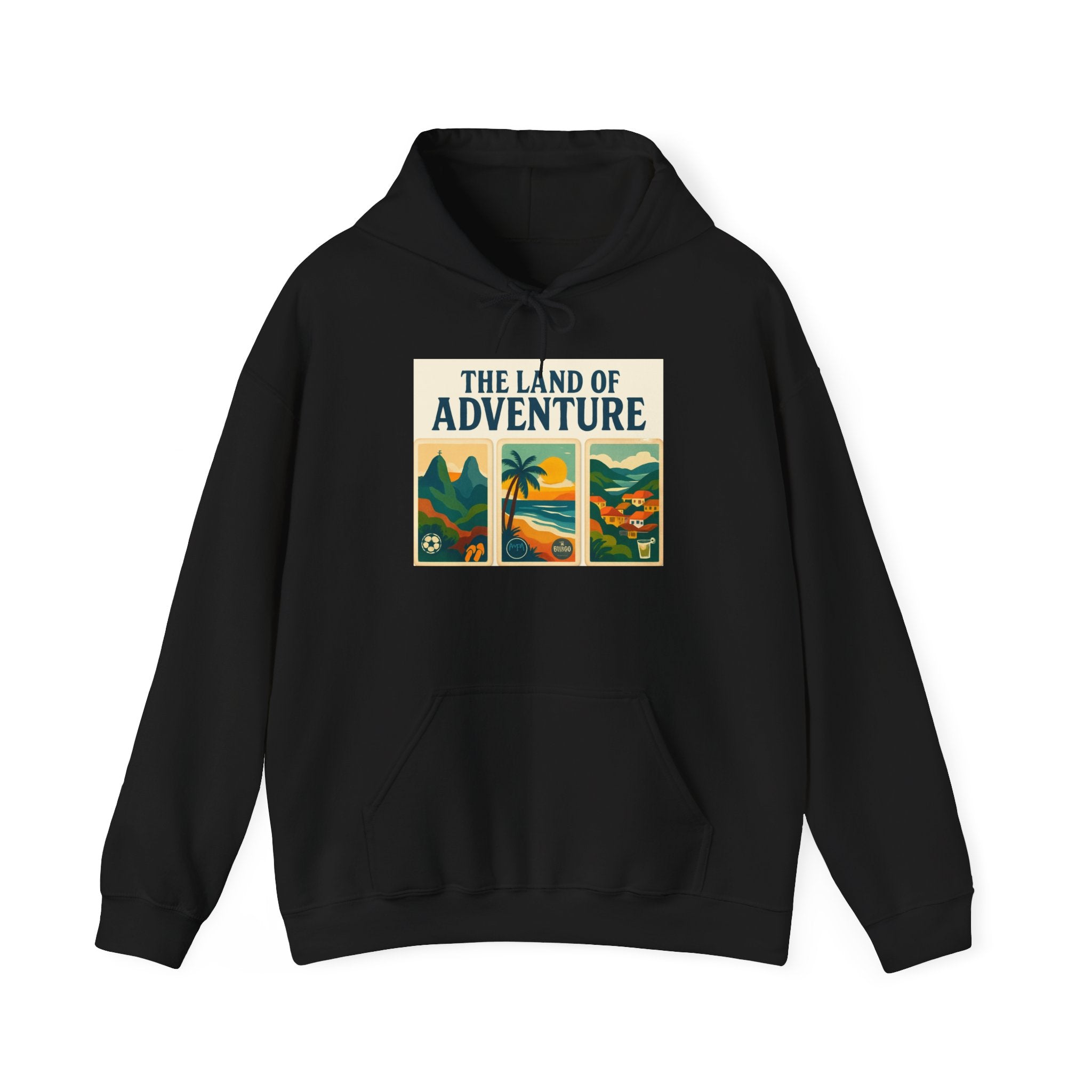 Rio De Janeiro Themed - Unisex Heavy Blend™ Hooded Sweatshirt