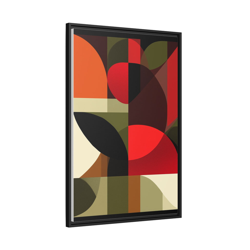 Geometric Fusion: Modern Abstract Composition, Cubist Color Blocks, Architectural Form Harmony   |   Custom Orders Accepted