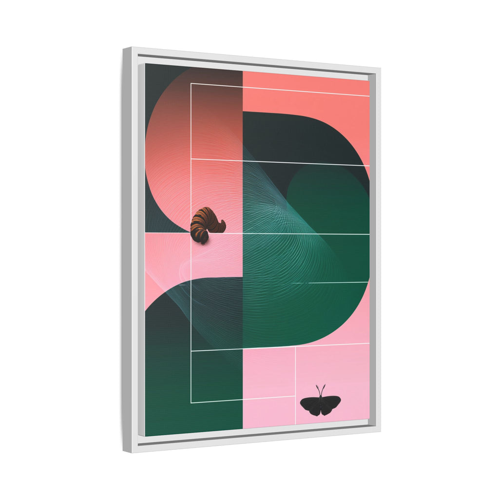 Metamorphosis in Geometric Harmony: Nature's Transformation, Abstract Design Exploration   |    Custom Orders Available