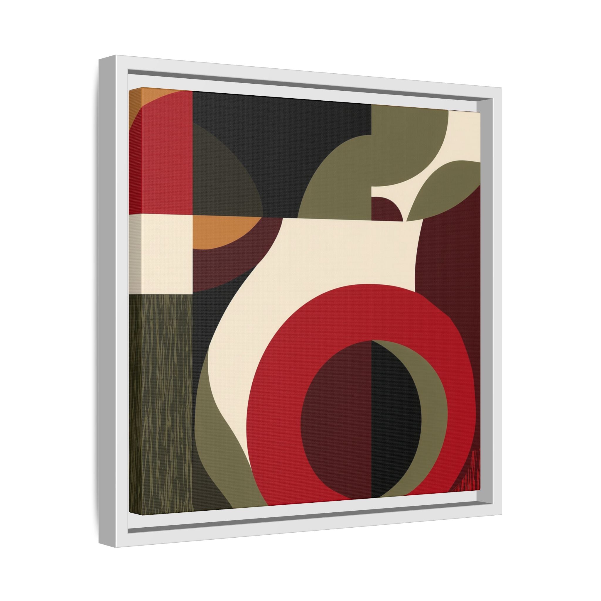 Geometric Intersections: Mid-Century Modern Design, Abstract Architectural Composition, Rhythmic Curved Forms   |   Custom Orders Accepted
