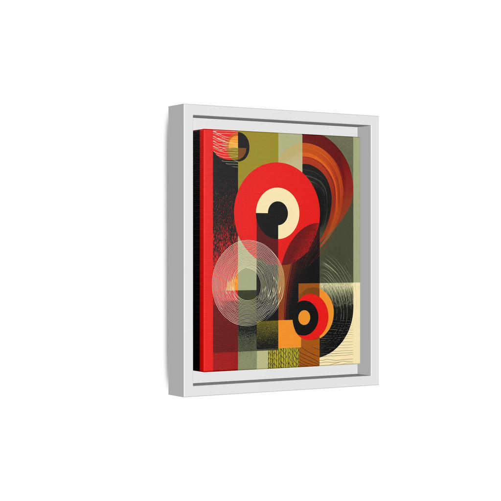 Chromatic Geometrics: Abstract Constructivist Composition, Modernist Color Blocking, Layered Circular Forms   |   Custom Orders Accepted