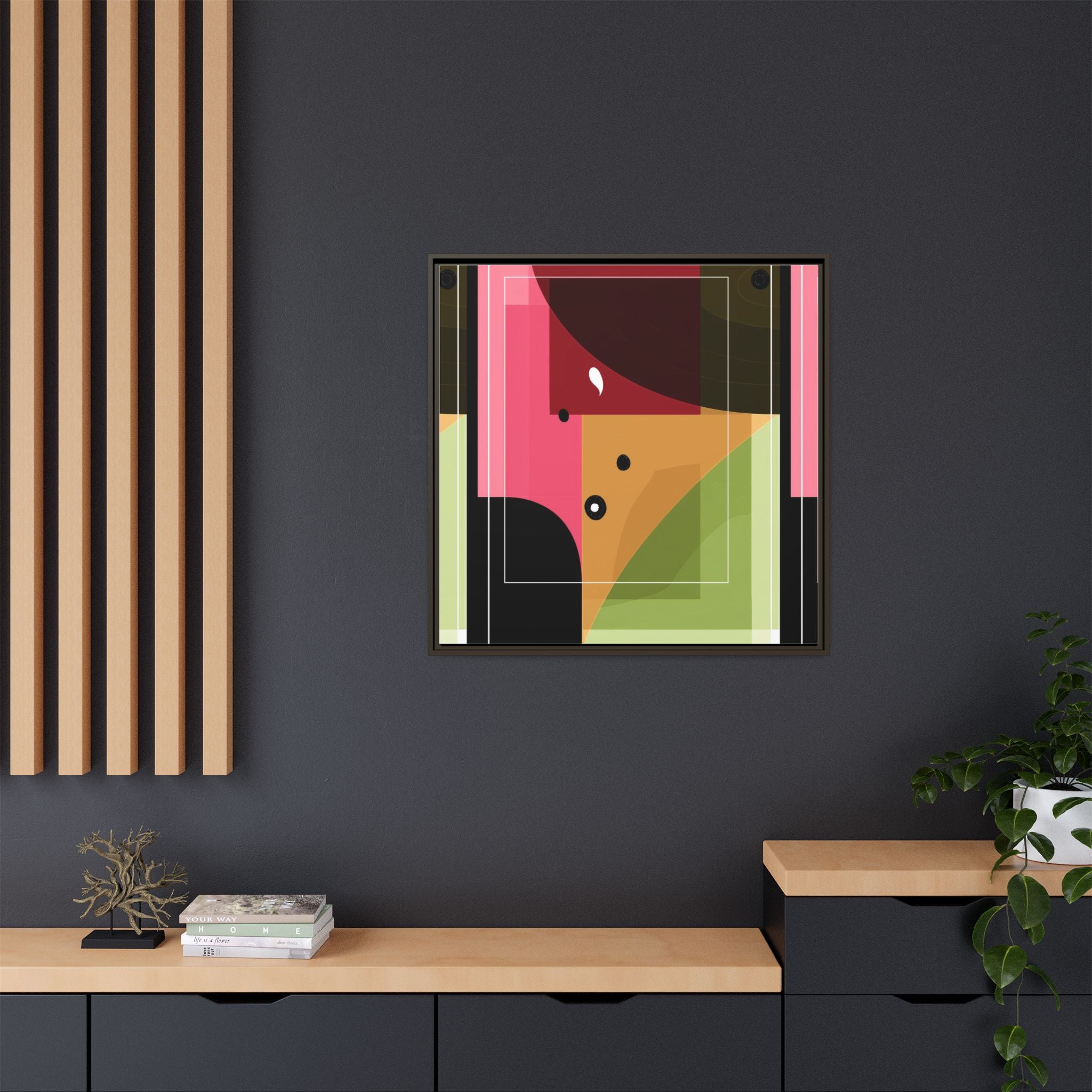 Geometric Convergence: Abstract Modernist Composition, Constructivist Color Blocking, Layered Geometric Design   |   Custom Orders Accepted