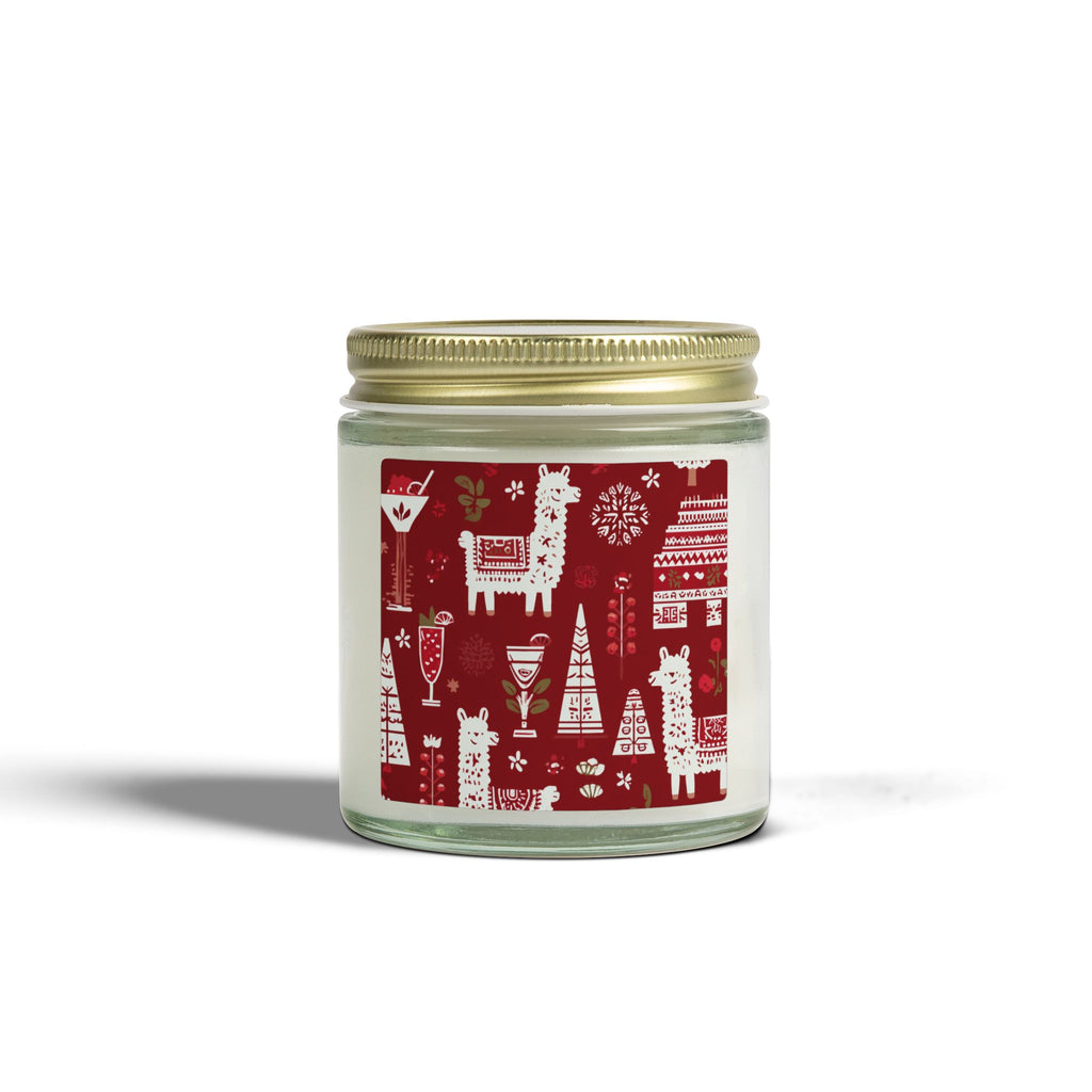 Christmas Scented Candles - Merry Christmas Design, Perfect for Holiday Decor, Gifts, Parties, Cozy Atmosphere, Aromatherapy