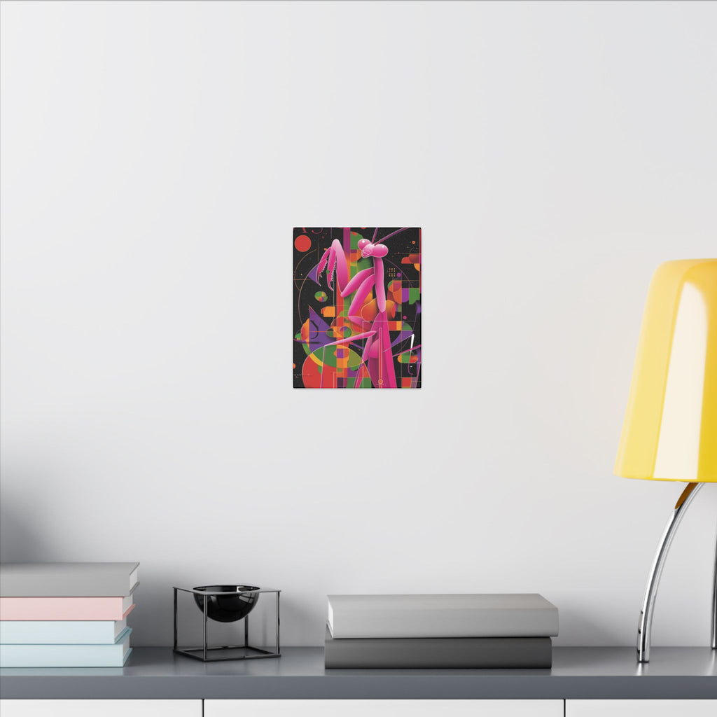 Cosmic Mantis: Geometric Abstraction, Retro-Futuristic Design   |    Custom Orders Available