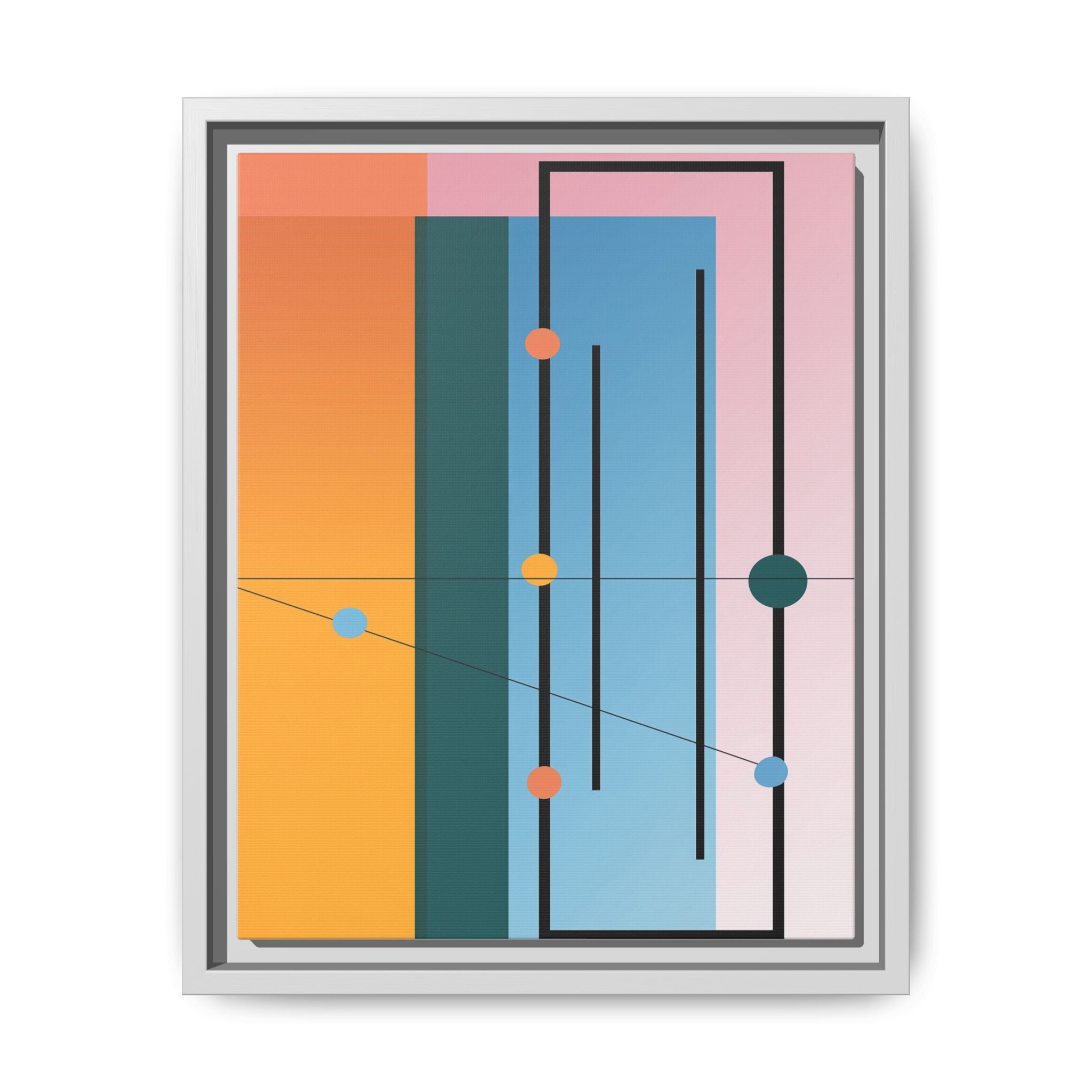 Geometric Harmony: Constructivist Color Planes, Modernist Composition, Abstract Spatial Rhythm   |   Custom Orders Accepted