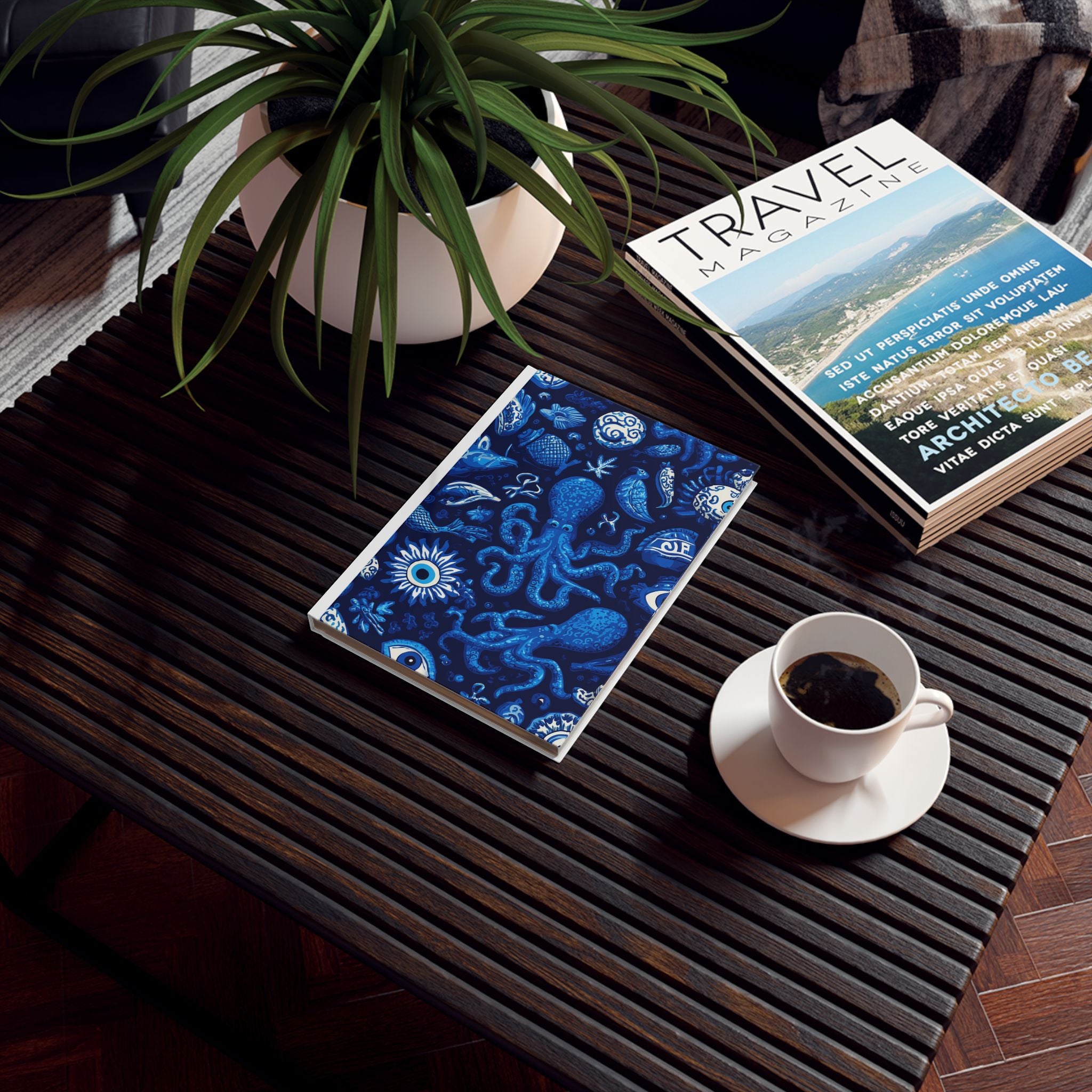 Oceanic Reverie: Marine Symbolism, Folk Art Patterns, Underwater Mystique | Custom Orders Accepted