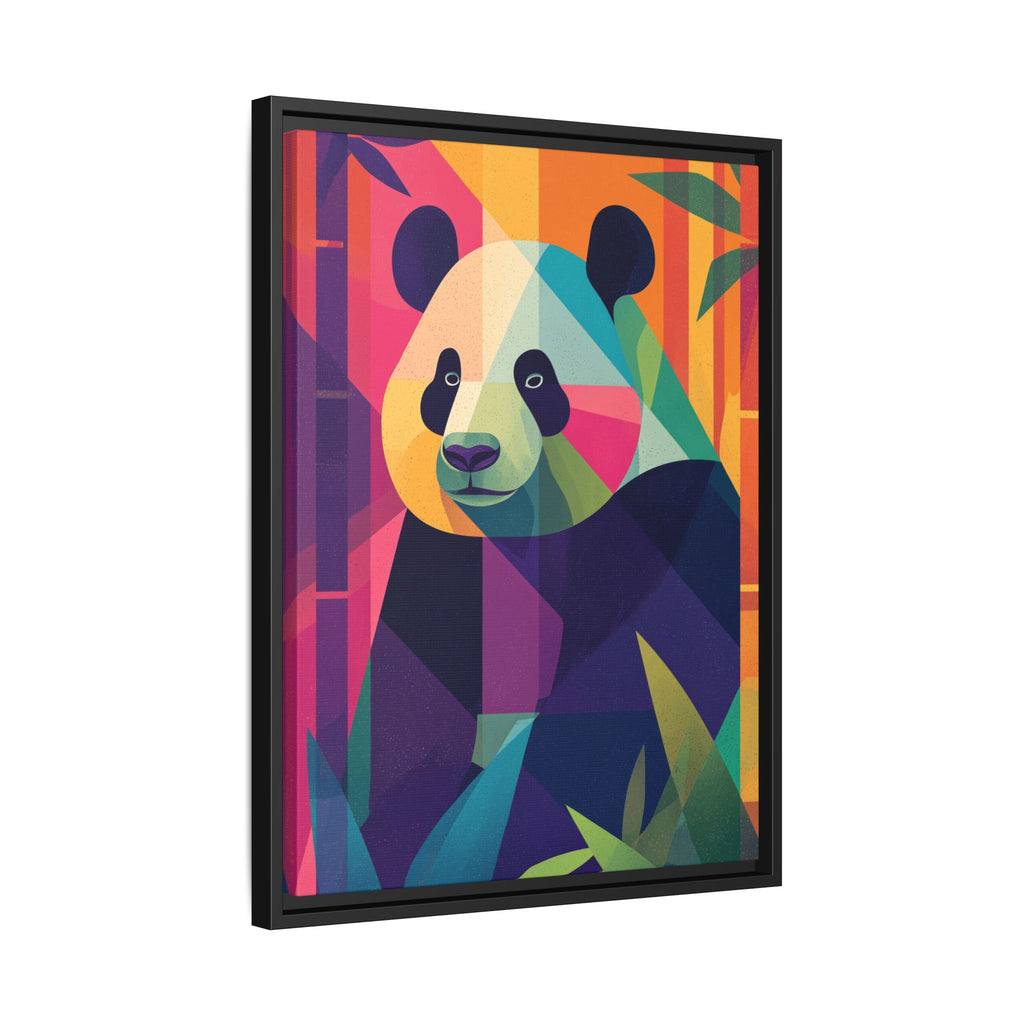Geometric Panda: Mosaic Wildlife Portrait, Digital Polygonal Art   |  Personalized & Custom Orders Available