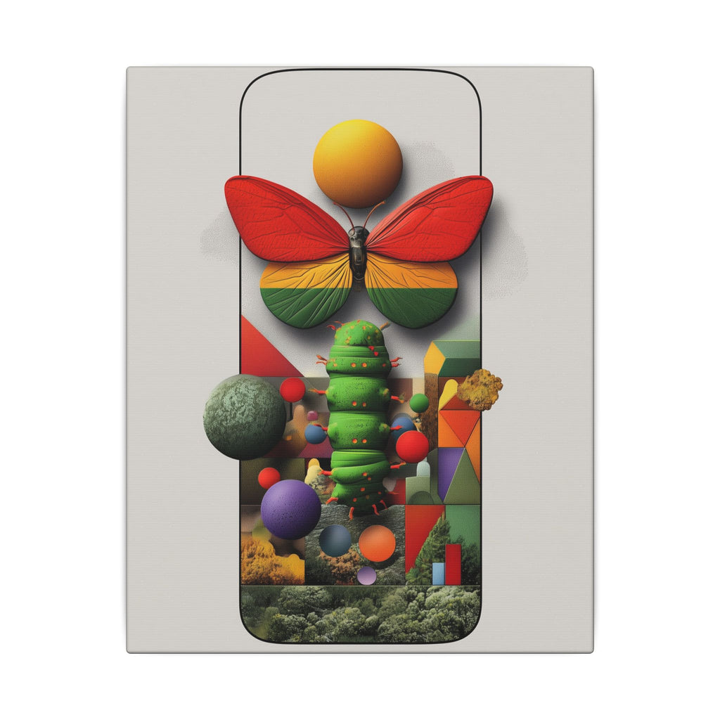 Digital Metamorphosis: Geometric Nature Remix, Surreal Smartphone Art Composition   |    Custom Orders Available