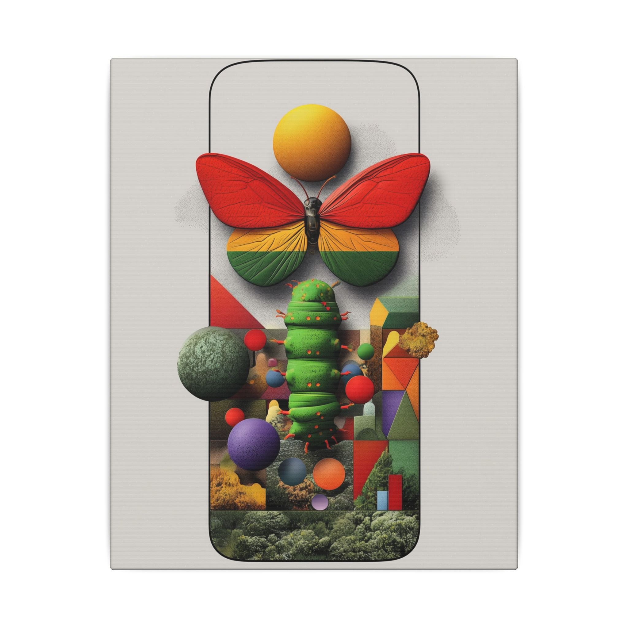 Digital Metamorphosis: Geometric Nature Remix, Surreal Smartphone Art Composition   |    Custom Orders Available