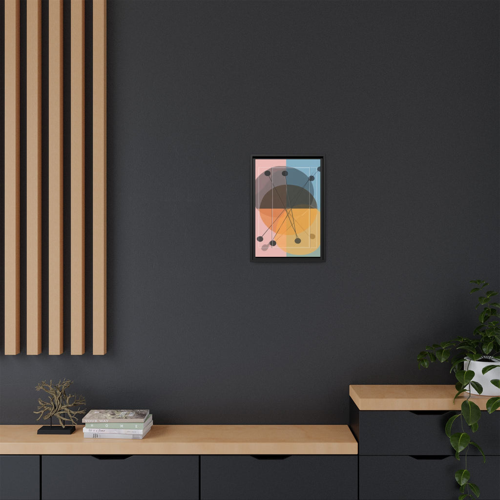 Geometric Intersections: Pastel Quadrants, Mid-Century Minimalism, Network Nodes   |   Custom Orders Accepted