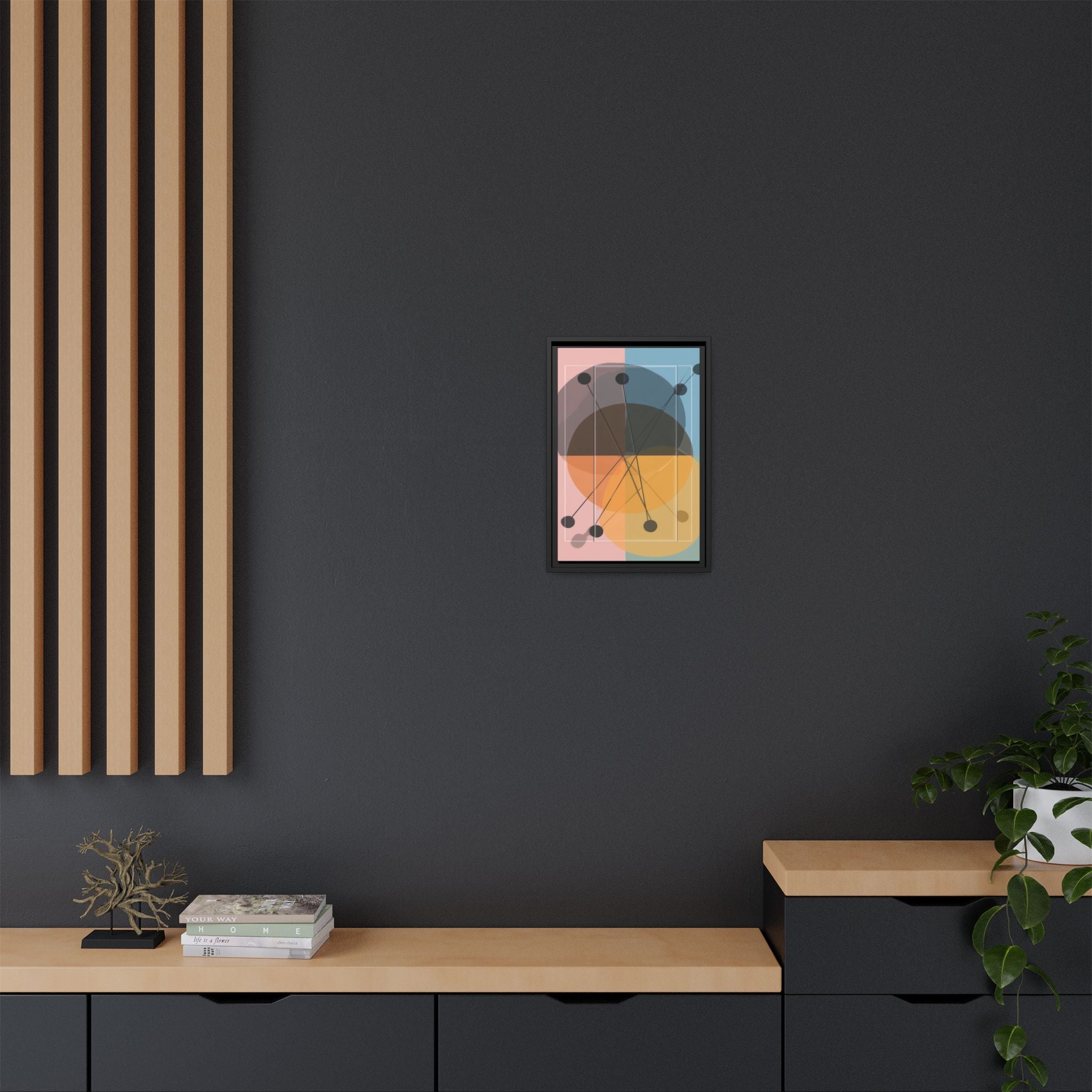 Geometric Intersections: Pastel Quadrants, Mid-Century Minimalism, Network Nodes   |   Custom Orders Accepted