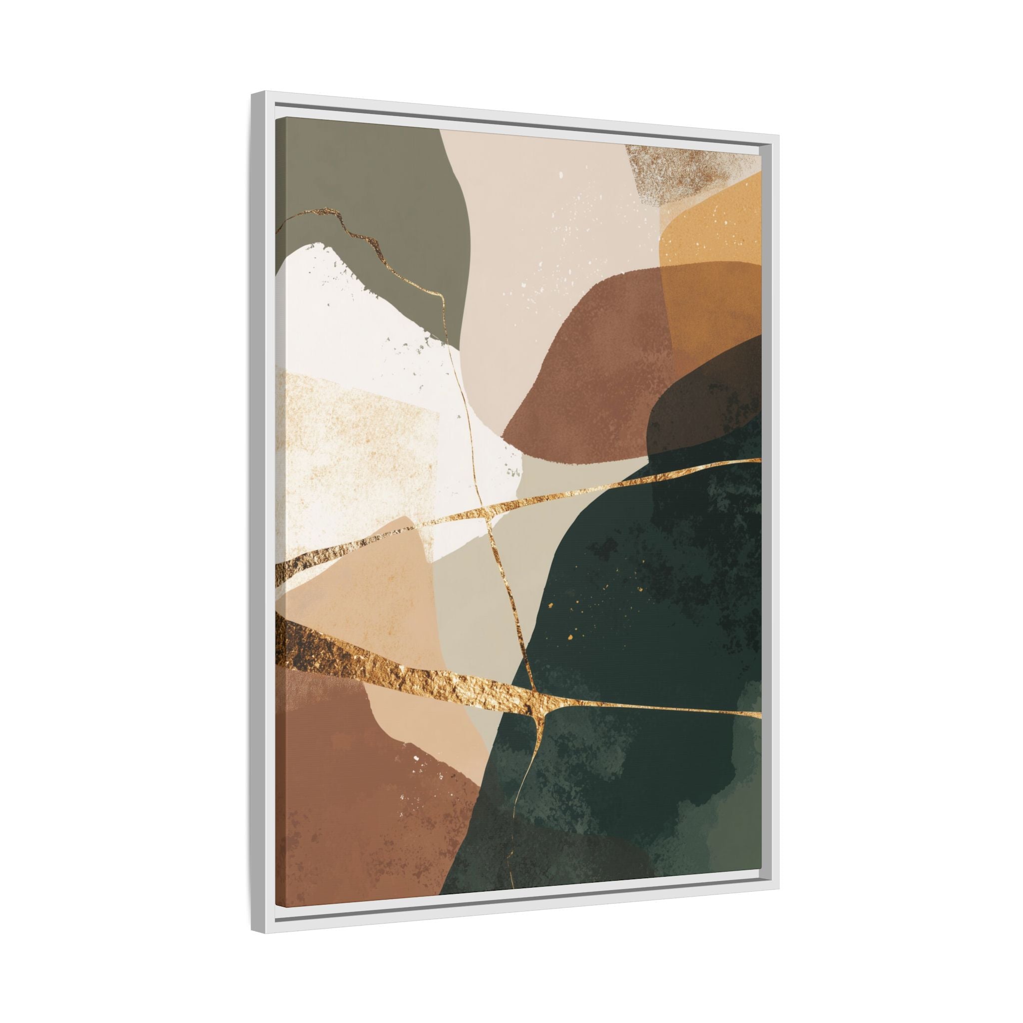 Geological Whispers: Organic Abstractions, Metallic Landscapes, Contemporary Minimalist Design   |   Custom Orders Accepted