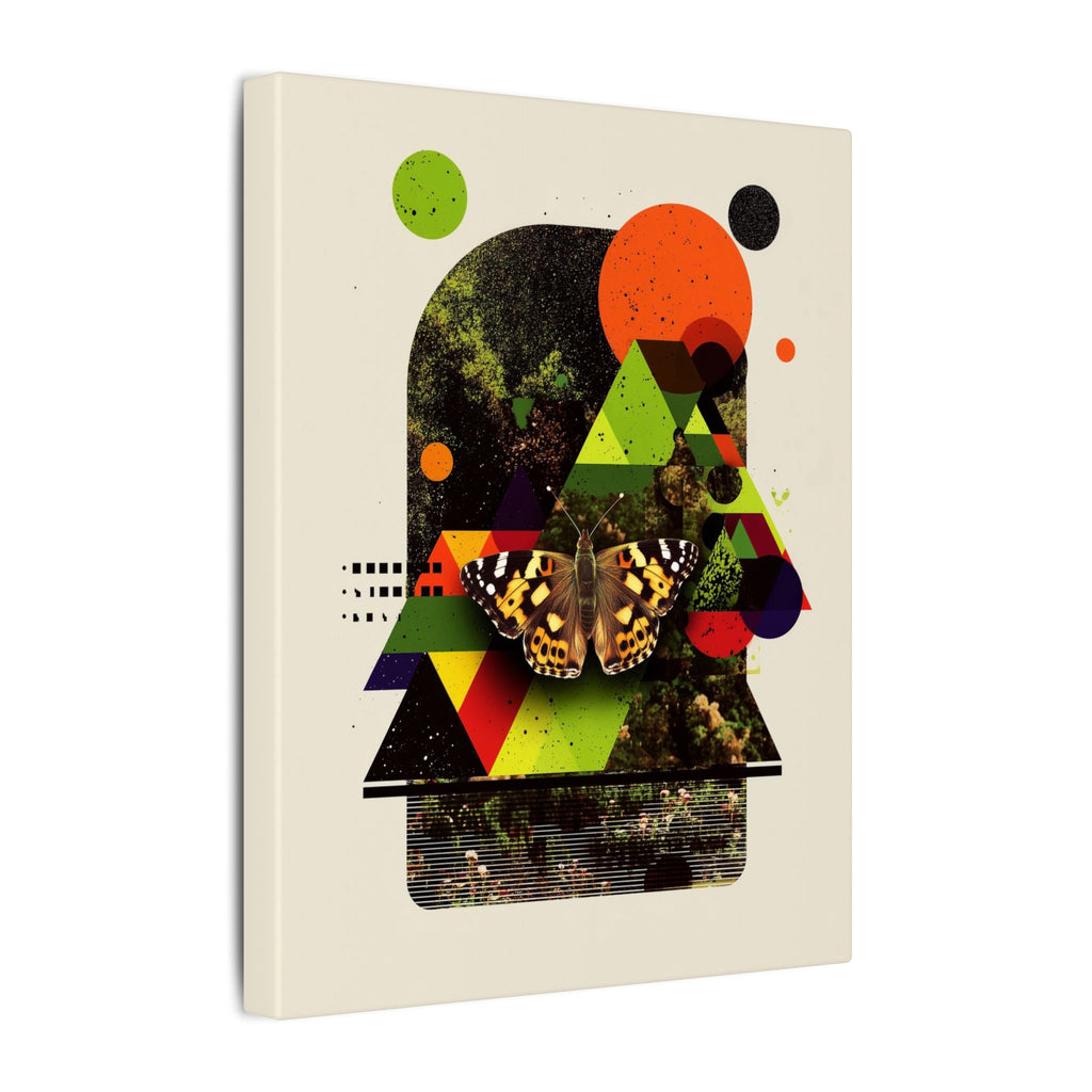 Metamorphic Geometry: Digital Nature Collage, Butterfly Kaleidoscope   |    Custom Orders Available