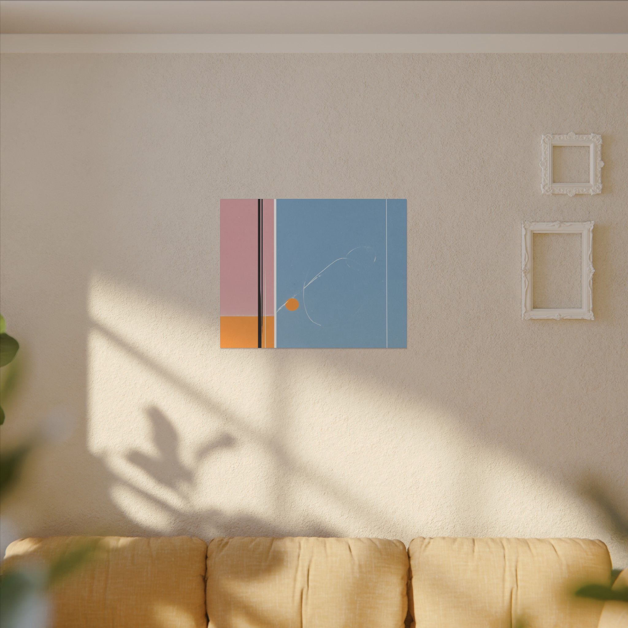 Geometric Harmony: Abstract Minimalist Composition, Modernist Color Fields, Constructivist Design Principles   |   Custom Orders Accepted