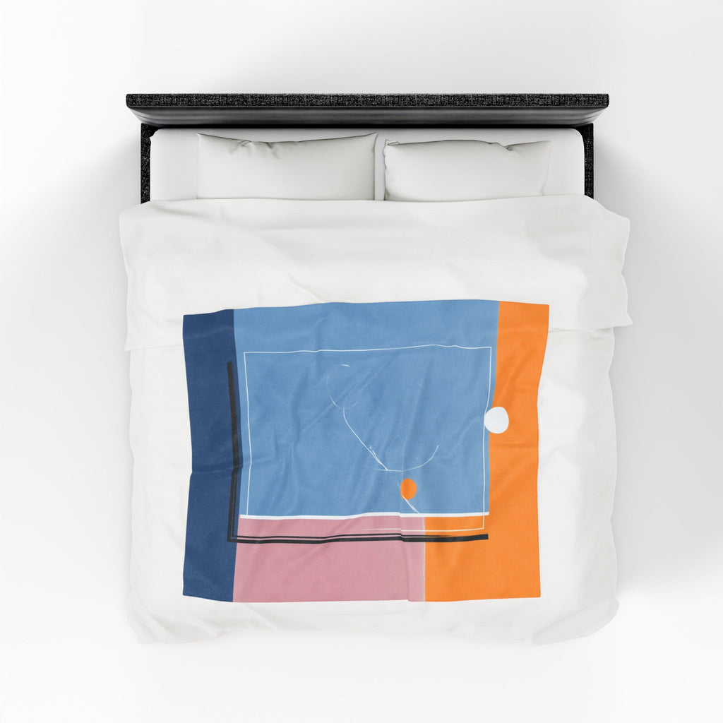 Geometric Harmony: Abstract Color Blocks, Minimalist Constructivist Design   |    Custom Orders Available