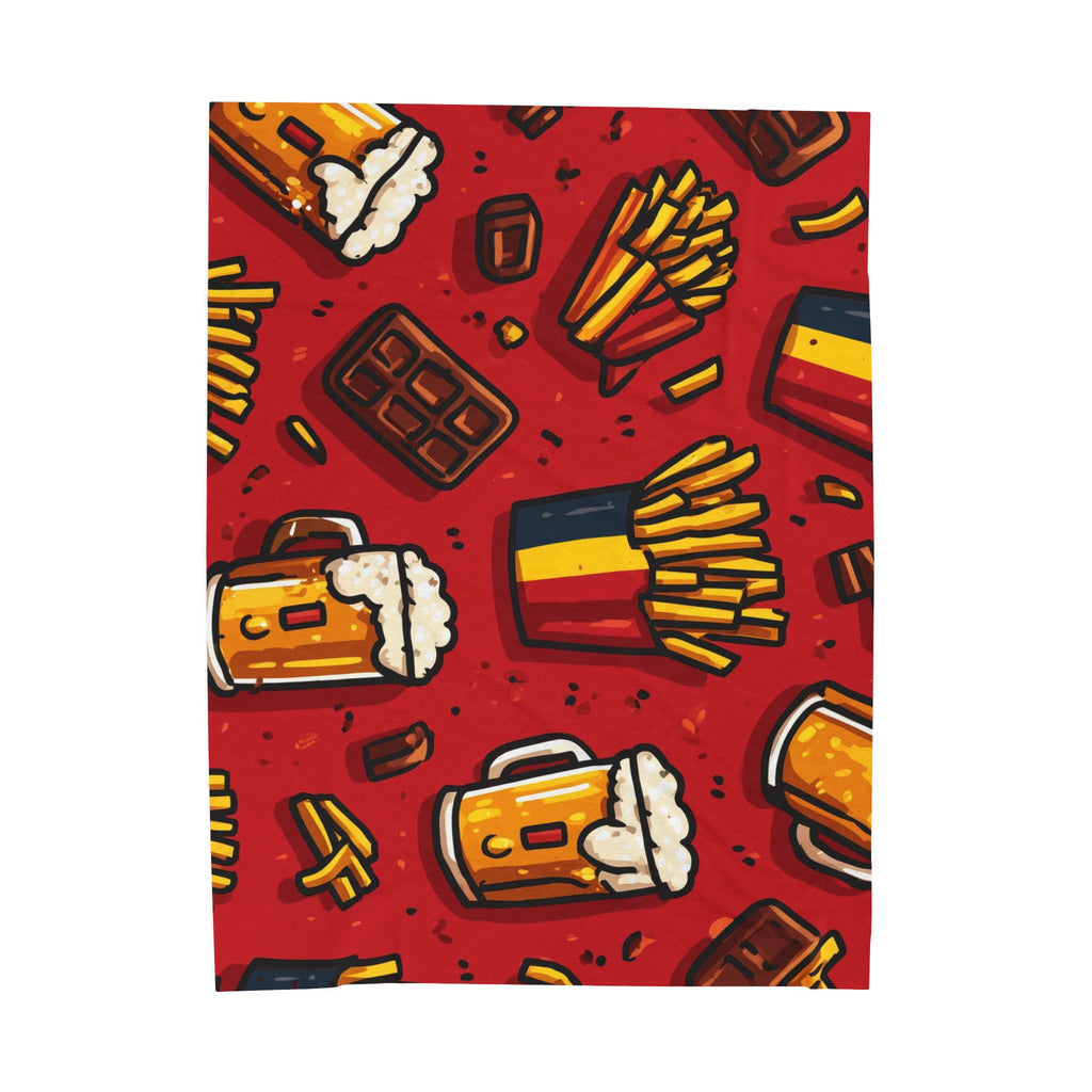 Belgian Delights: Culinary Icons Collage, Pop Art Celebration   |   Custom Orders Accepted