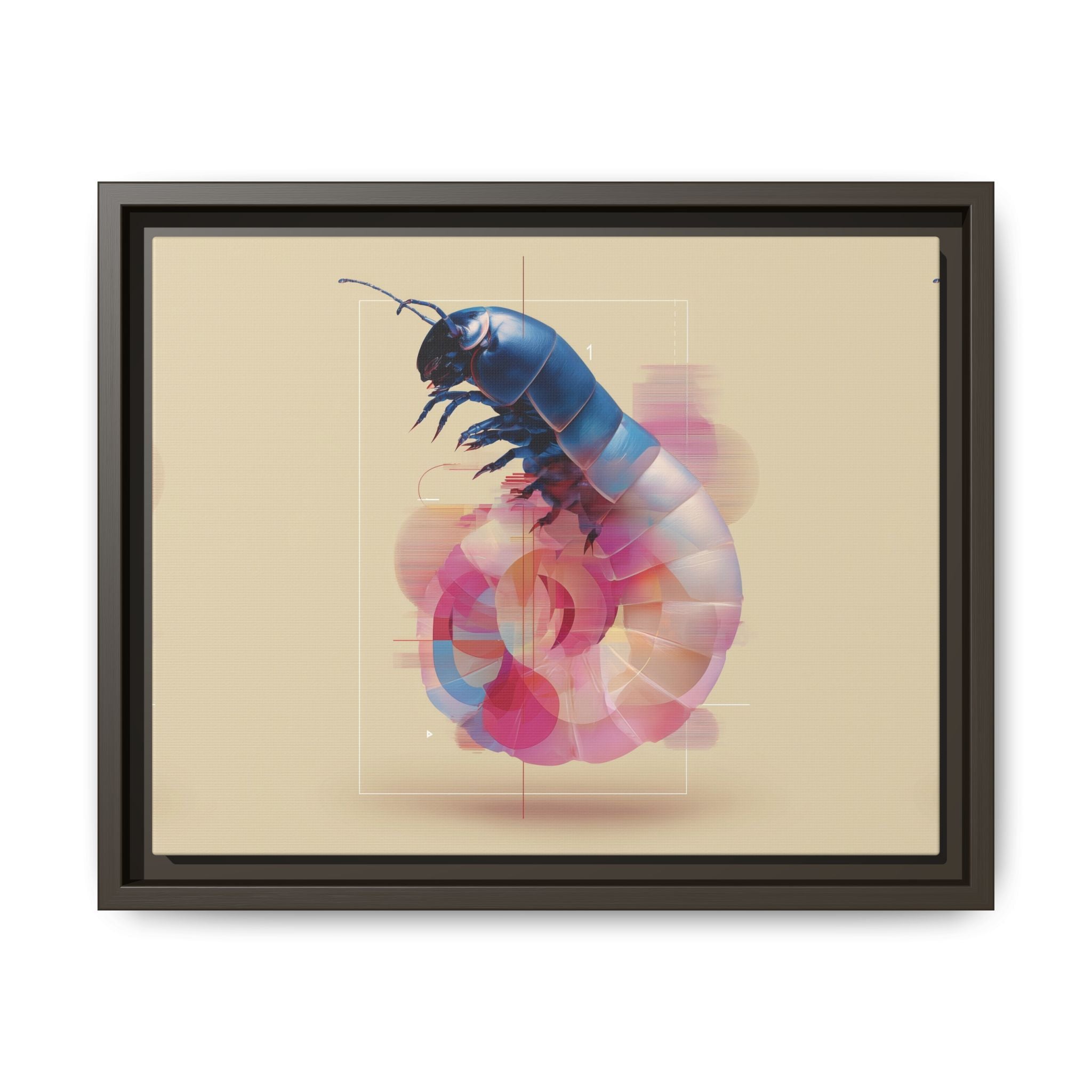 Exoskeleton Cipher: Digital Insect Rendering, Geometric Glitch Art   |    Custom Orders Available