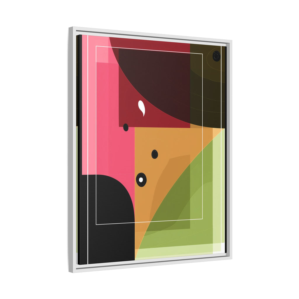 Geometric Convergence: Abstract Modernist Composition, Constructivist Color Blocking, Layered Geometric Design   |   Custom Orders Accepted