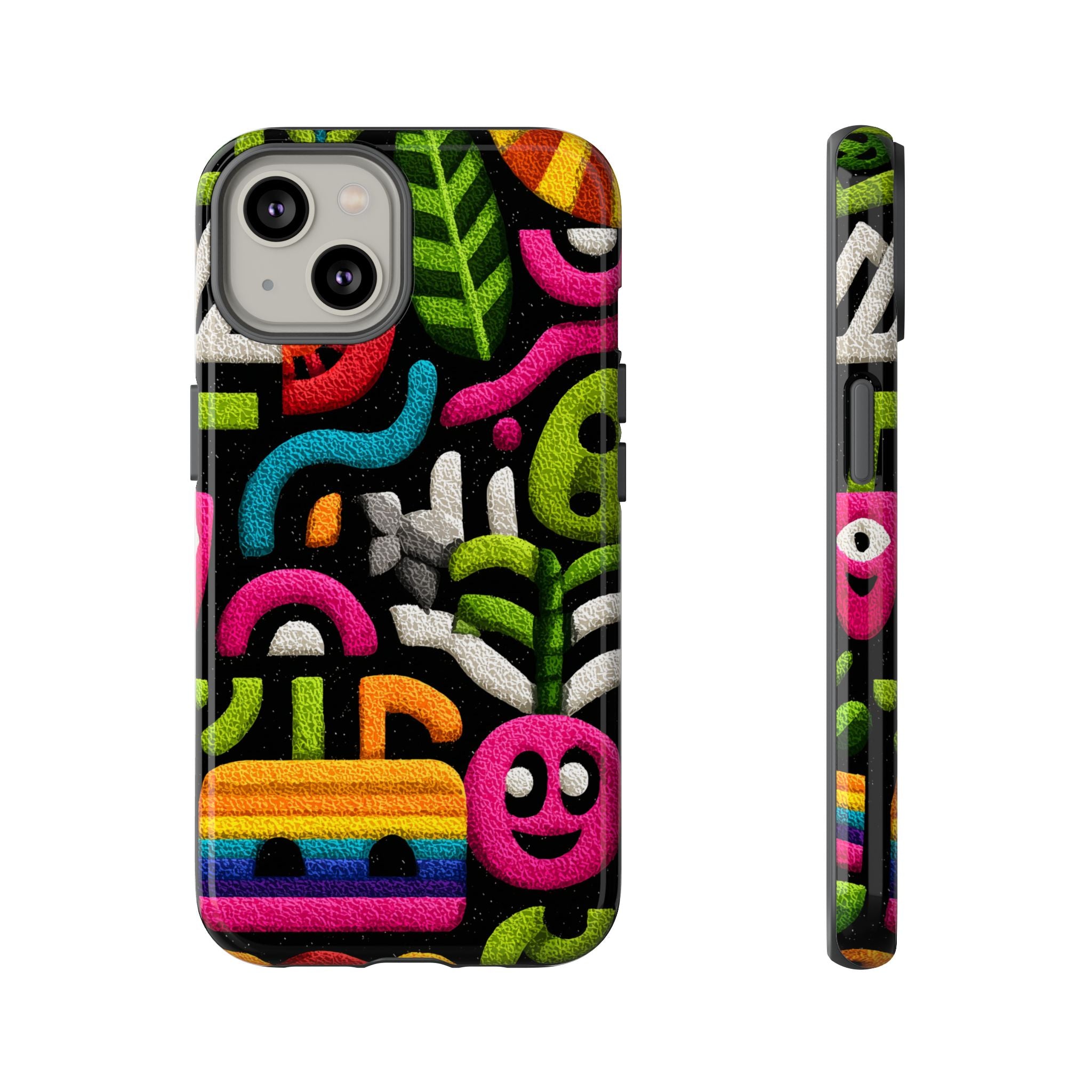 Vibrant Phone Case - Tough Cases | Funky, Colorful, Unique Design for Personalization, Gift, Accessory, Protection, Trendy Style