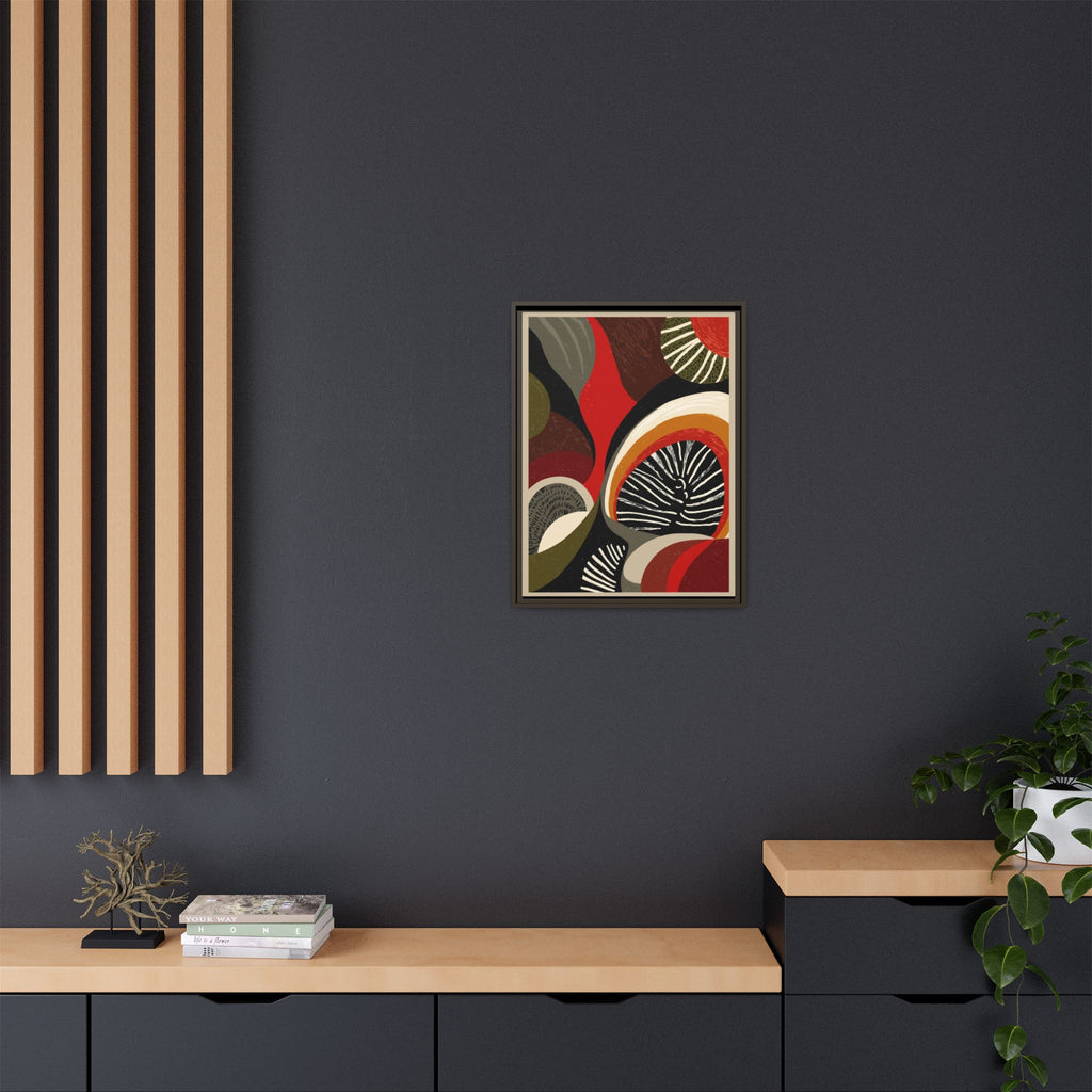 Geometric Rhythm: Abstract Composition, Mid-Century Modern Art, Radial Design Inspiration   |   Custom Orders Accepted