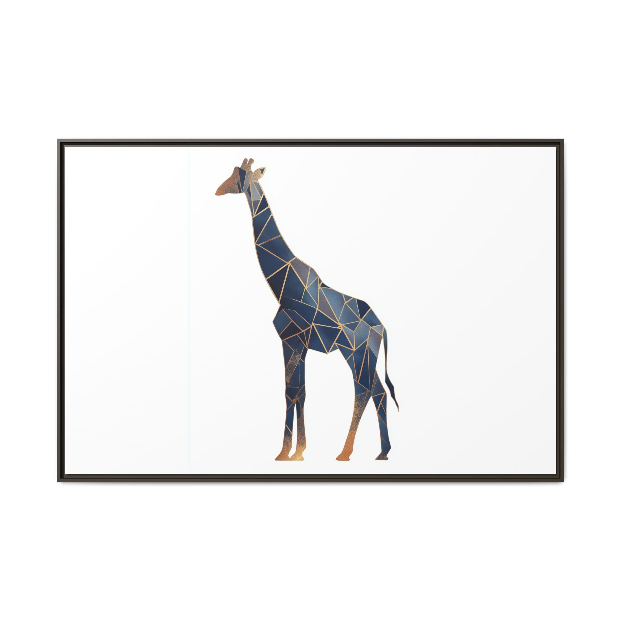 Geometric Giraffe: Modern Wildlife Art, Angular Minimalist Design   |  Personalized & Custom Orders Available