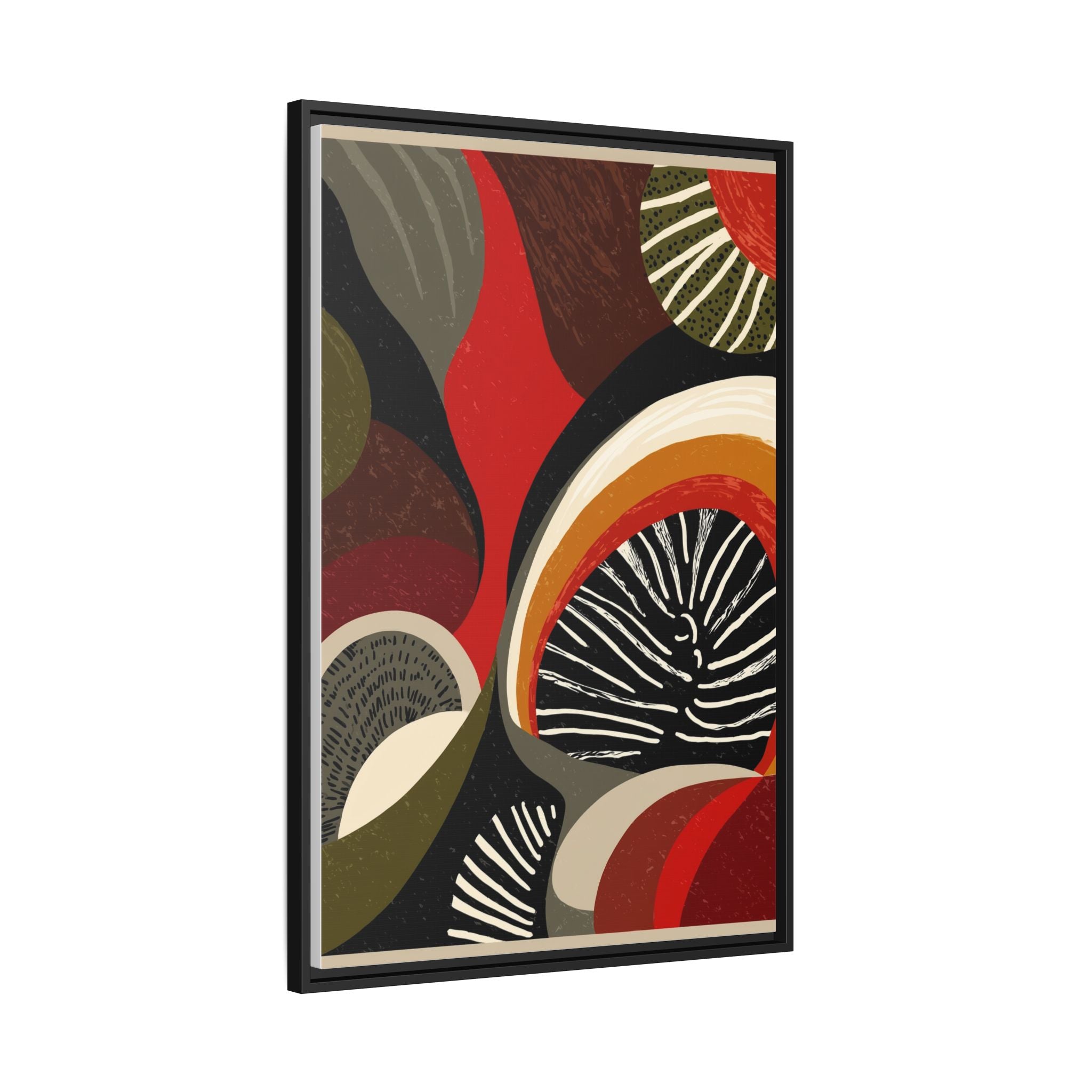 Geometric Rhythm: Abstract Composition, Mid-Century Modern Art, Radial Design Inspiration   |   Custom Orders Accepted