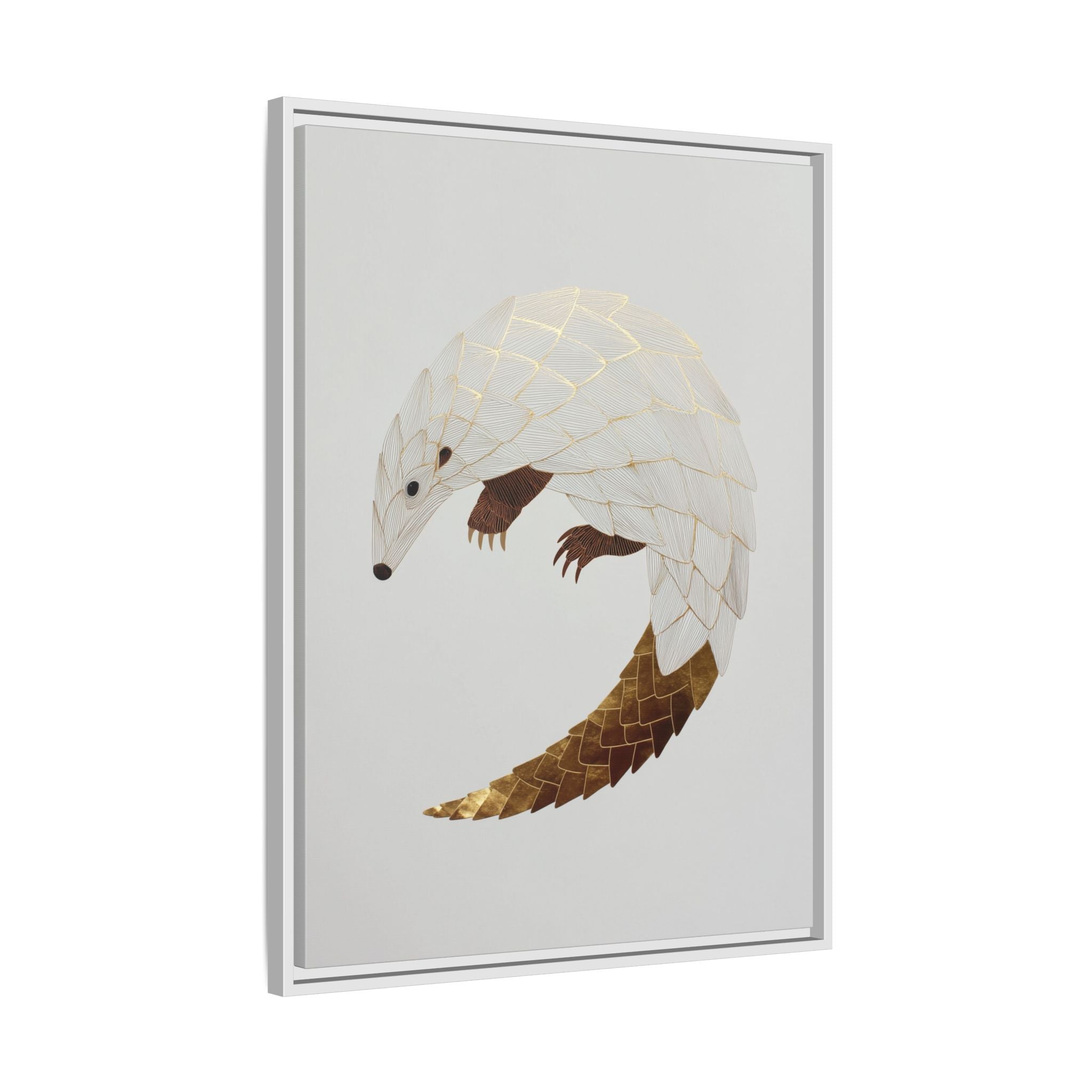 Geometric Hedgehog: Architectural Animal Portrait, Layered Geometric Illustration   |  Personalized & Custom Orders Available