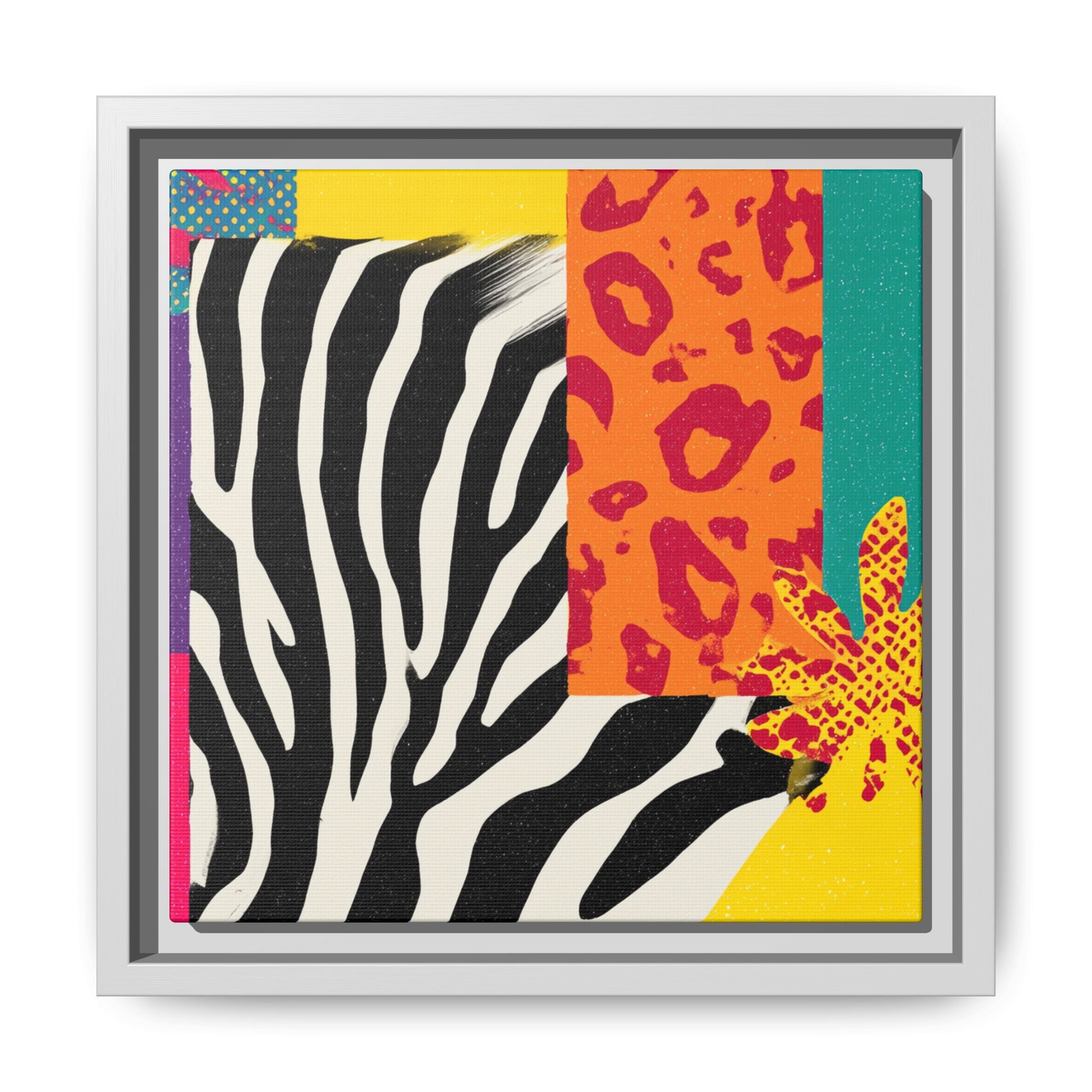 Vibrant Framed Art Print, Colorful Wall Decor, Modern Home Art, Statement Piece for Living Room, Unique Gift, Boho Decor