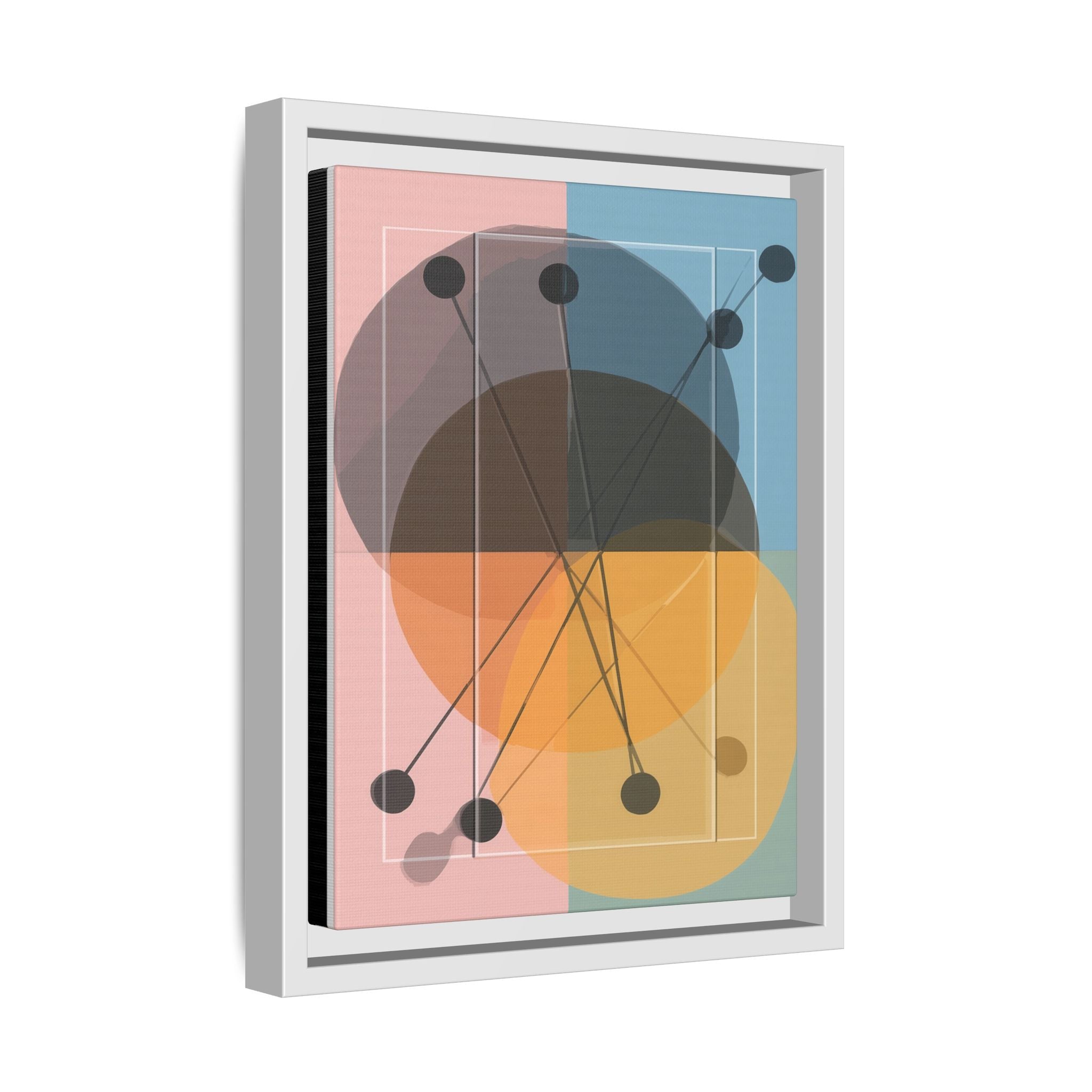 Geometric Intersections: Pastel Quadrants, Mid-Century Minimalism, Network Nodes   |   Custom Orders Accepted