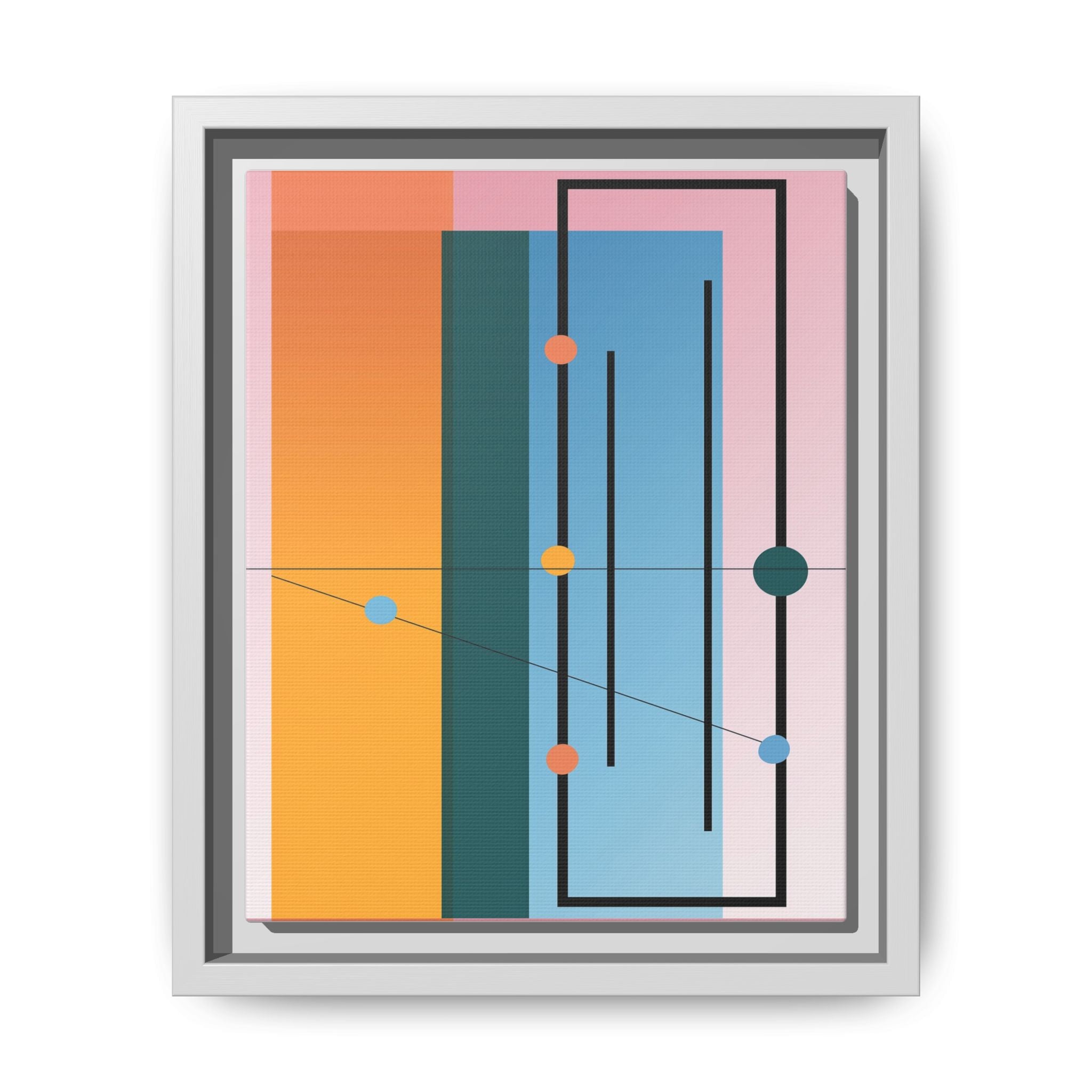 Geometric Harmony: Constructivist Color Planes, Modernist Composition, Abstract Spatial Rhythm   |   Custom Orders Accepted