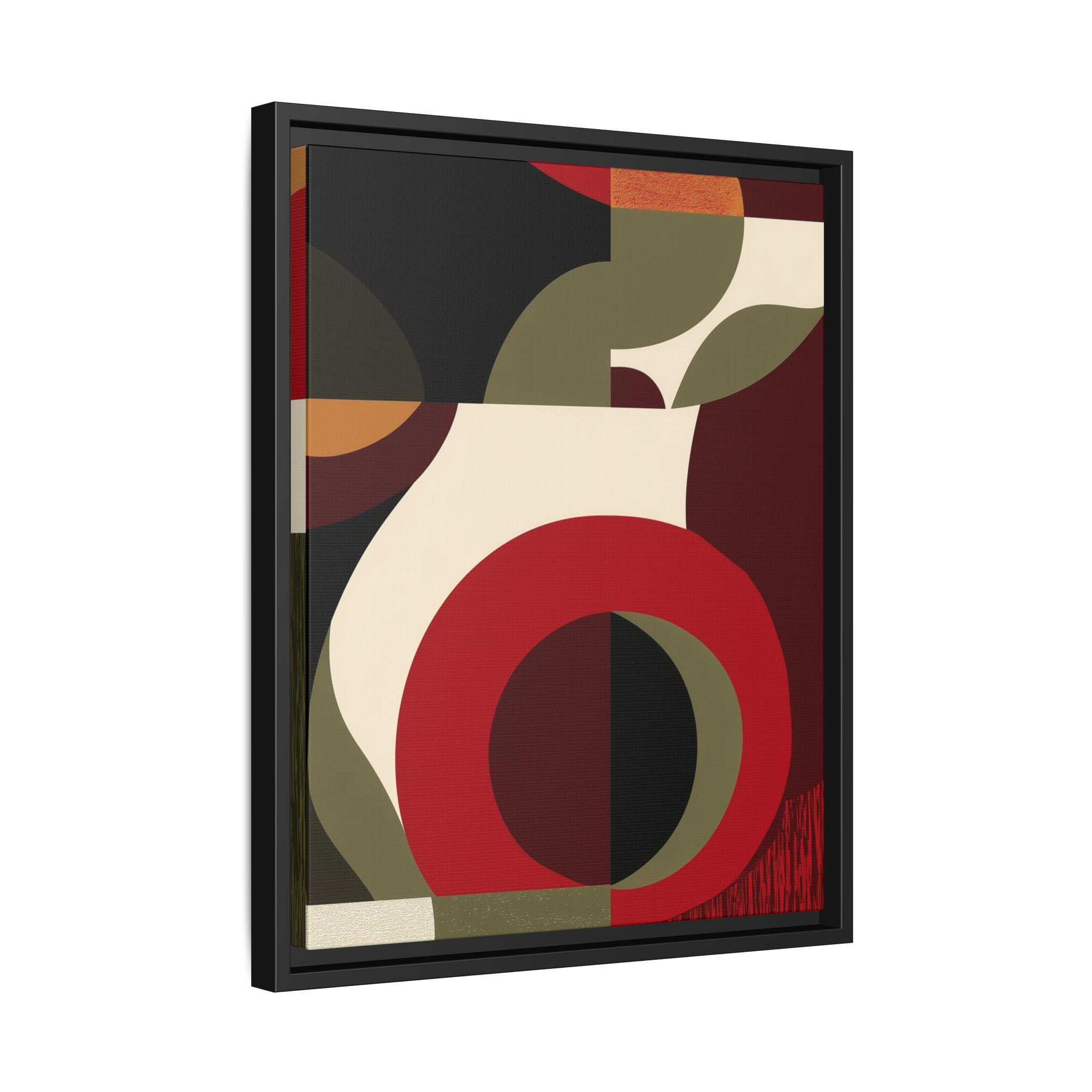 Geometric Intersections: Mid-Century Modern Design, Abstract Architectural Composition, Rhythmic Curved Forms   |   Custom Orders Accepted