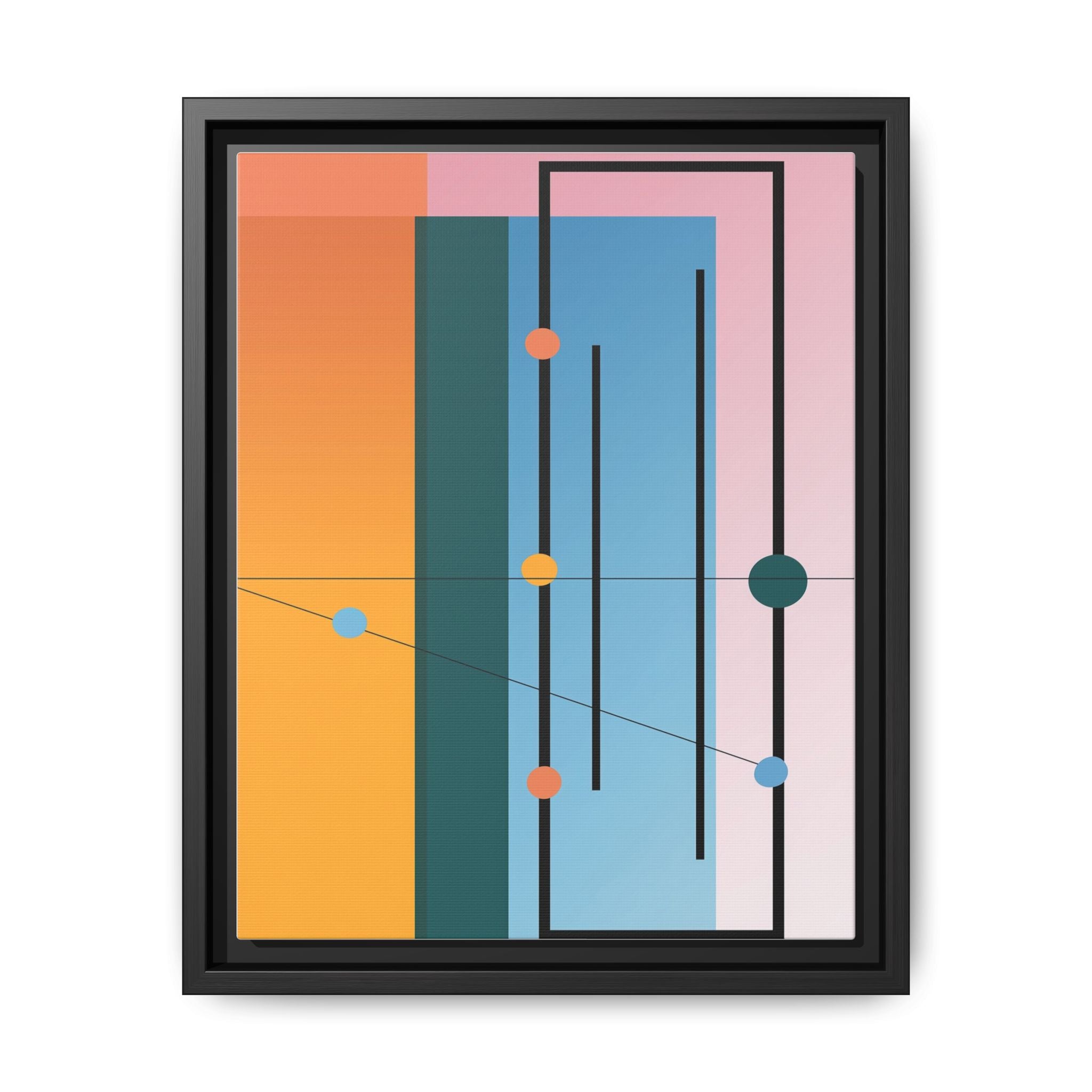 Geometric Harmony: Constructivist Color Planes, Modernist Composition, Abstract Spatial Rhythm   |   Custom Orders Accepted