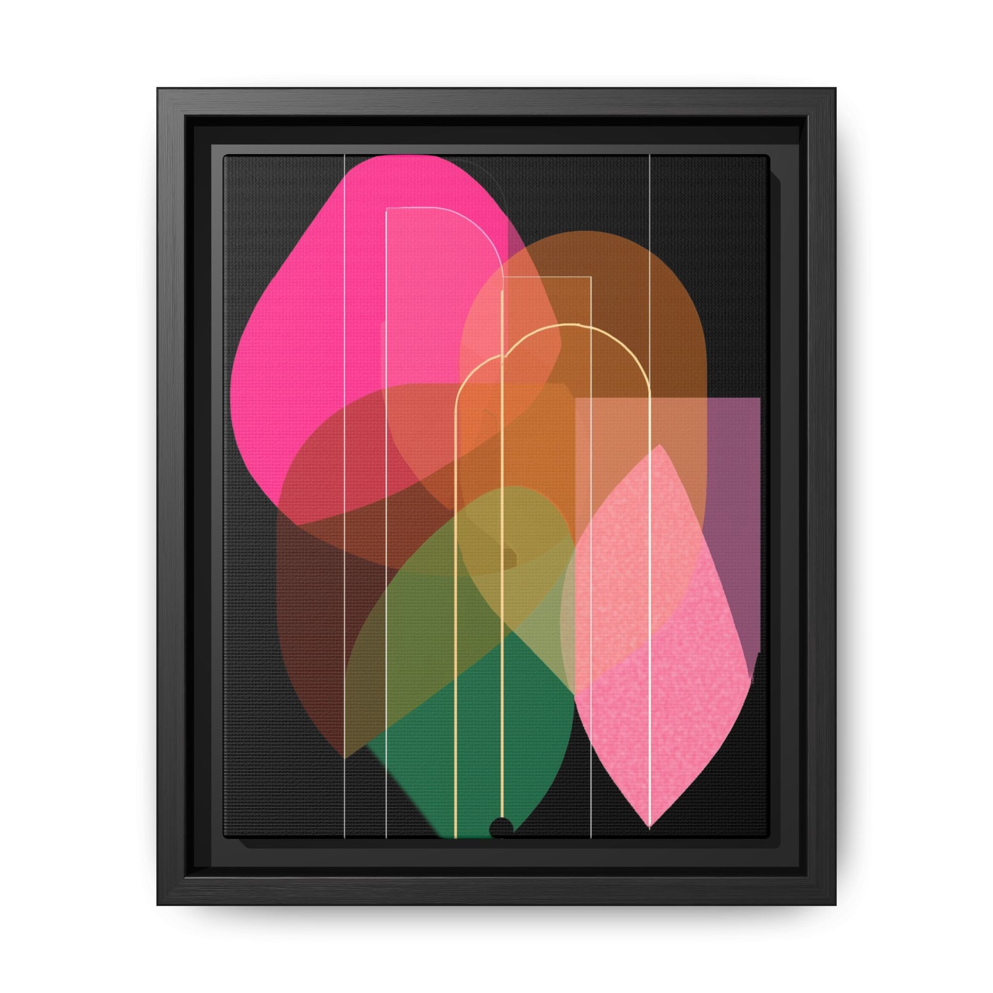 Organic Geometry: Abstract Shape Symphony, Minimalist Color Layers, Contemporary Graphic Design   |   Custom Orders Accepted
