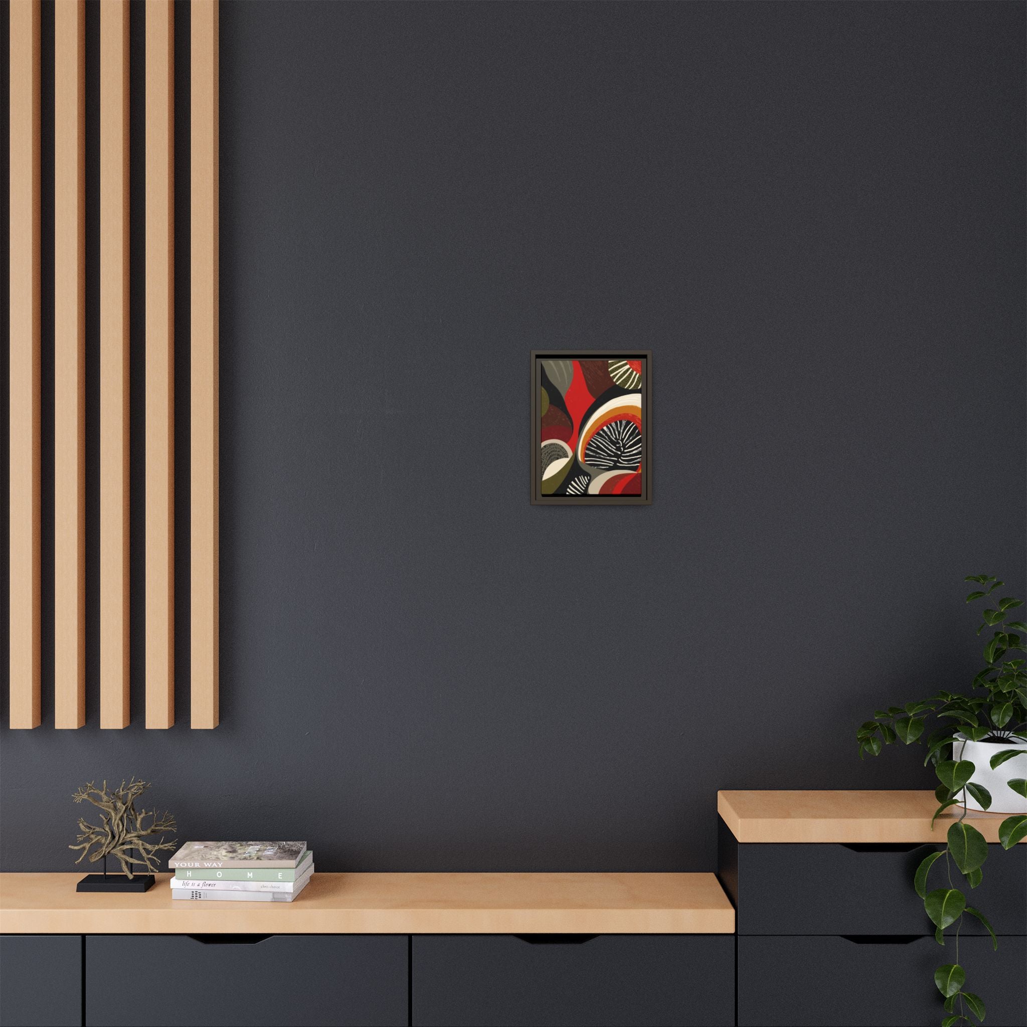 Geometric Rhythm: Abstract Composition, Mid-Century Modern Art, Radial Design Inspiration   |   Custom Orders Accepted