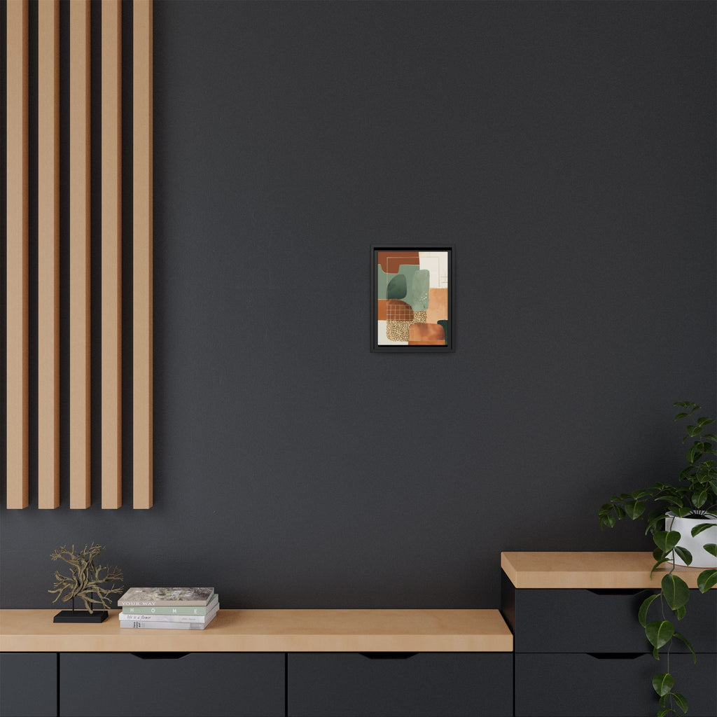 Geometric Harmony: Abstract Minimalist Art, Mid-Century Modern Design, Organic Shapes Composition   |   Custom Orders Accepted