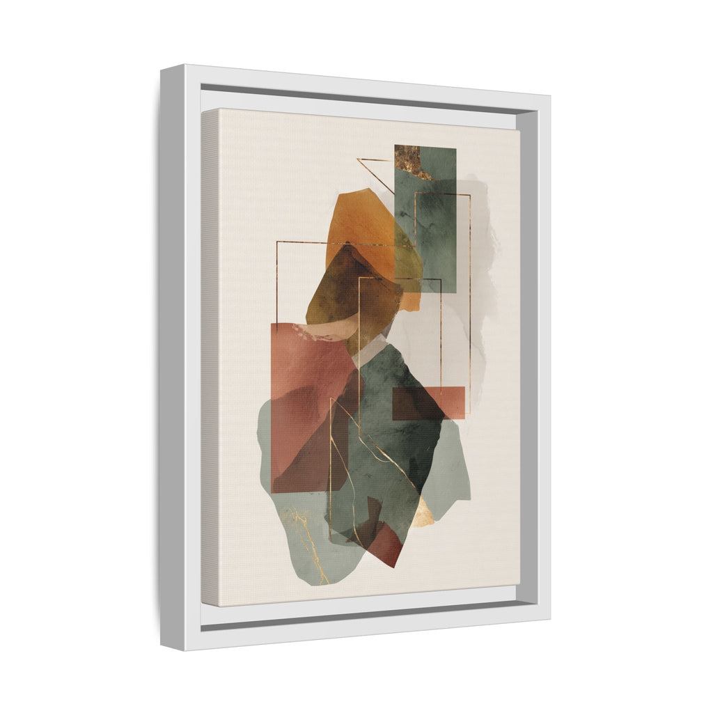 Harmonic Geometries: Architectural Abstraction, Earthy Palette, Minimalist Composition   |   Custom Orders Accepted