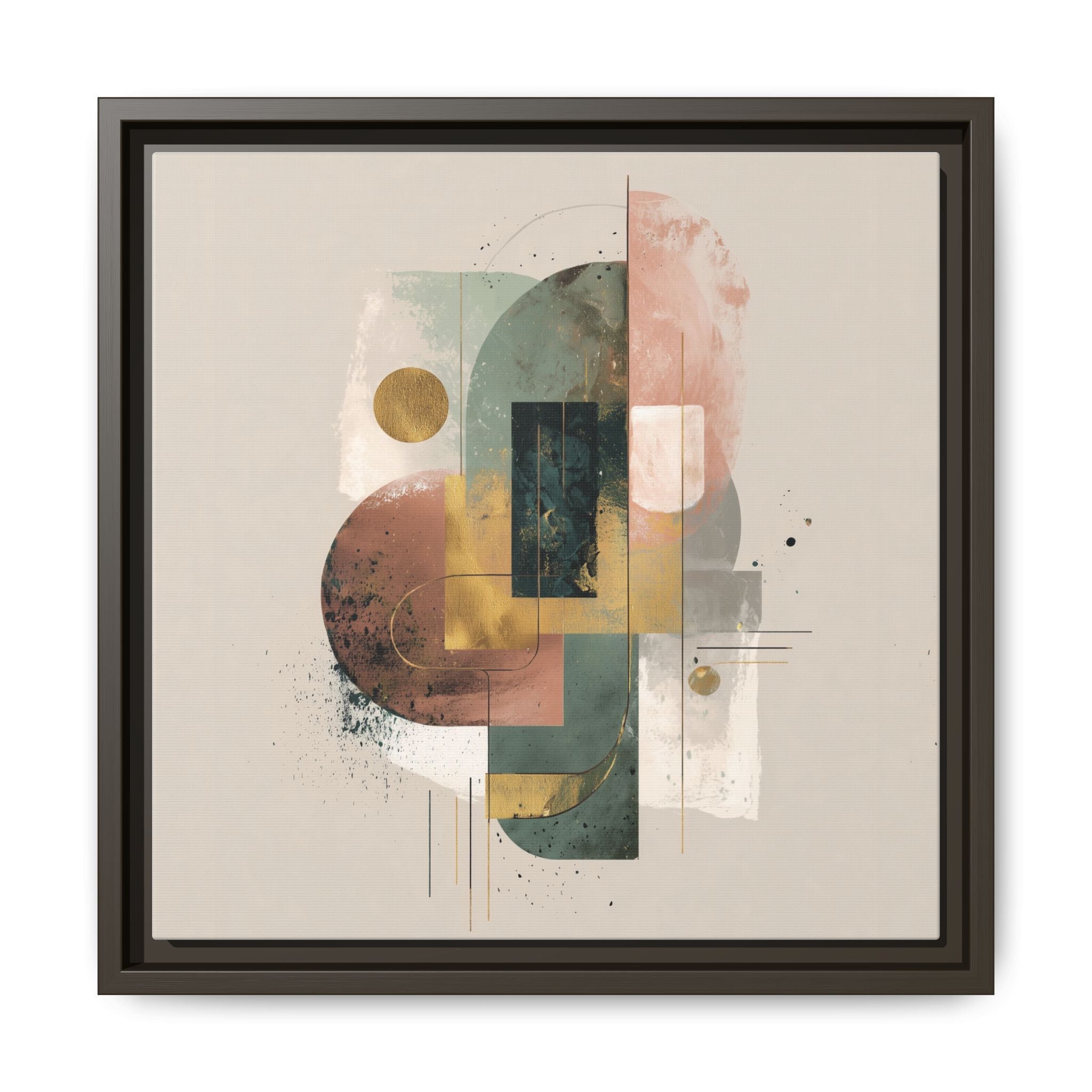 Organic Geometries: Fragmented Forms, Digital Abstract Composition, Layered Minimalist Art   |   Custom Orders Accepted