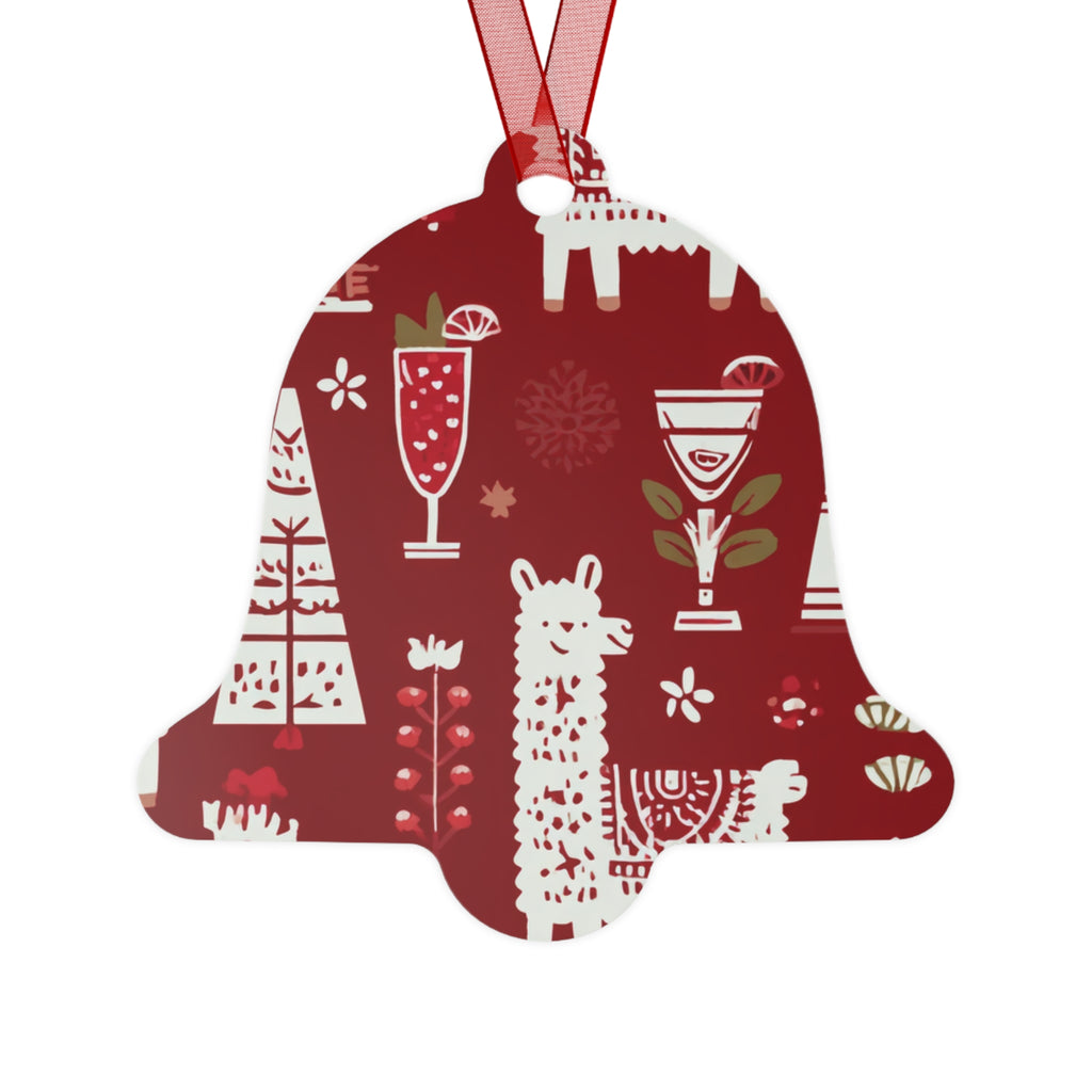 Peruvian Themed Incan Theme Festive Metal Ornaments, Unique Holiday Decorations, Christmas Tree Decor, Personalized Gifts, Charming Keepsake