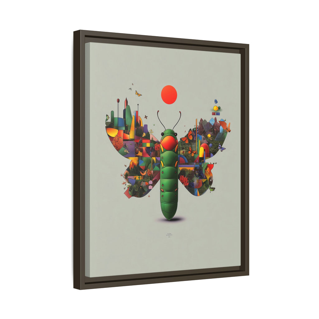 Metamorphosis of Geometry: Digital Nature Mosaic, Surreal Butterfly Landscape   |    Custom Orders Available