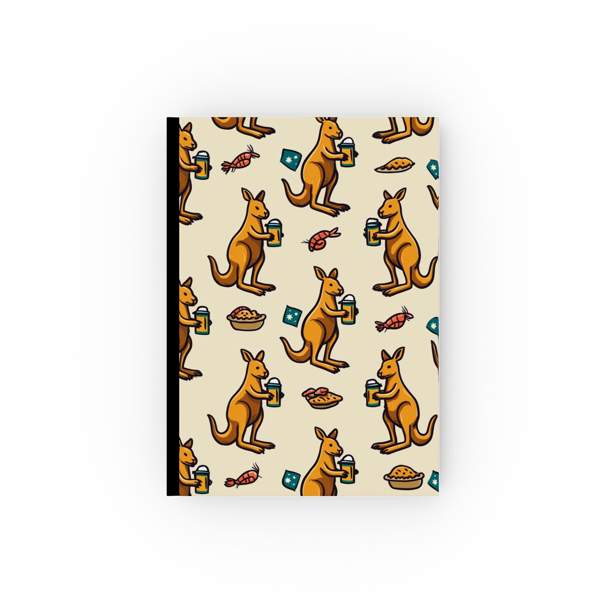 Aussie Roo Cheers: Kangaroo Party Pattern, Australian Cultural Design, Whimsical Wildlife Illustration | Custom Orders Accepted