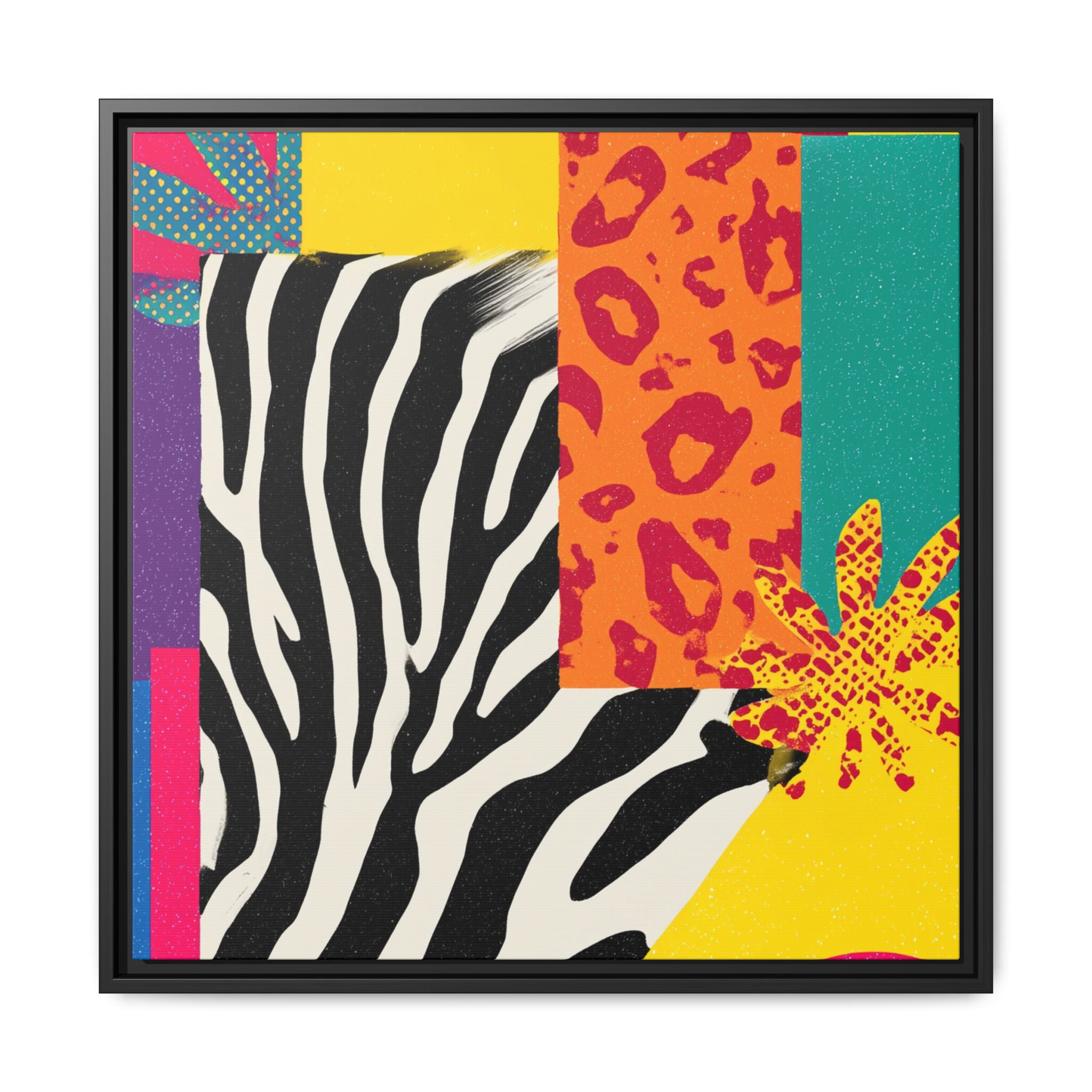 Vibrant Framed Art Print, Colorful Wall Decor, Modern Home Art, Statement Piece for Living Room, Unique Gift, Boho Decor