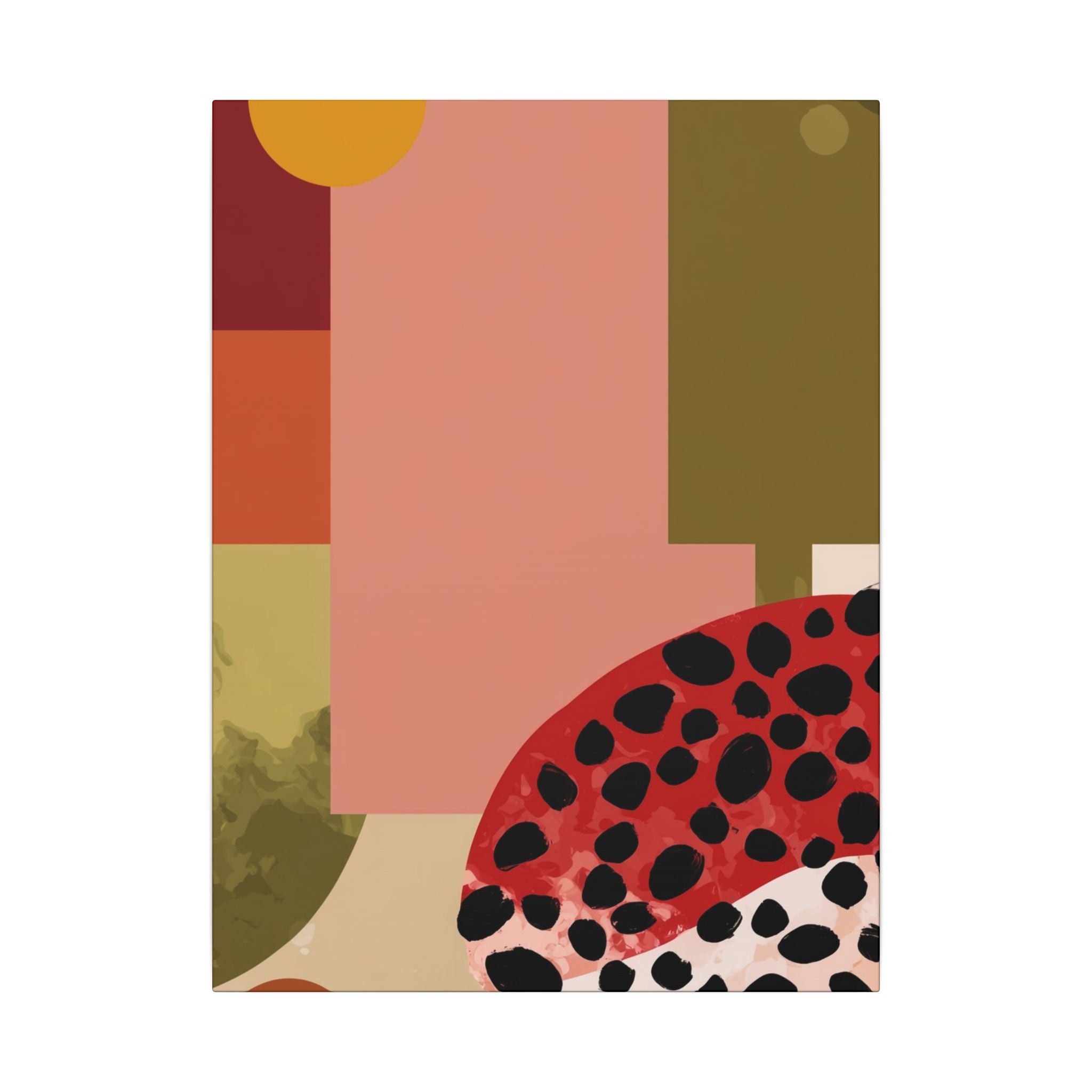 Geometric Harmony: Rectangles in Motion, Mid-Century Modern Composition, Abstract Earth Tone Precision   |   Custom Orders Accepted