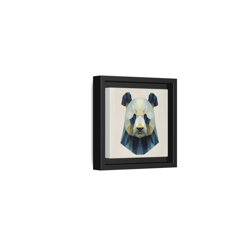 Geometric Panda Prism: Low-Poly Digital Wildlife Art, Minimalist Triangular Design   |  Personalized & Custom Orders Available
