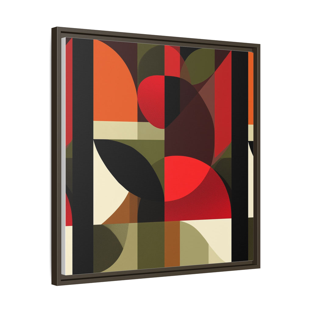 Geometric Fusion: Modern Abstract Composition, Cubist Color Blocks, Architectural Form Harmony   |   Custom Orders Accepted