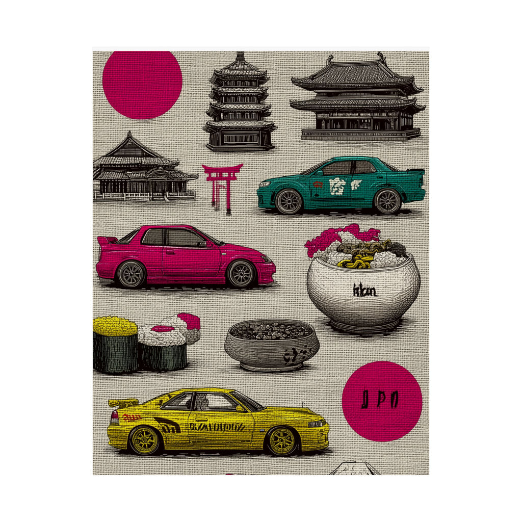 Japanese Culture Matte Vertical Car Skyline Nissan Posters, Wall Art for Home Decor, Gift for Car Enthusiasts, Unique Printable