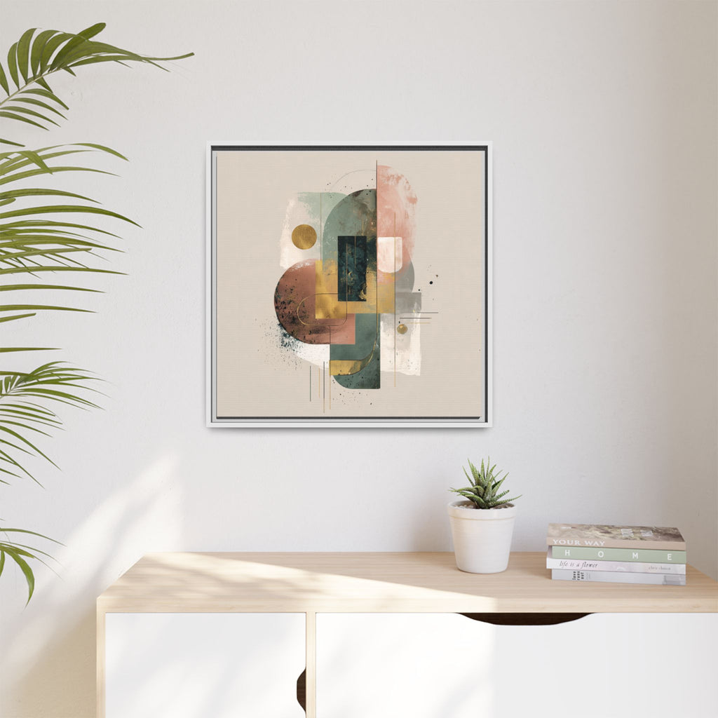 Organic Geometries: Fragmented Forms, Digital Abstract Composition, Layered Minimalist Art   |   Custom Orders Accepted