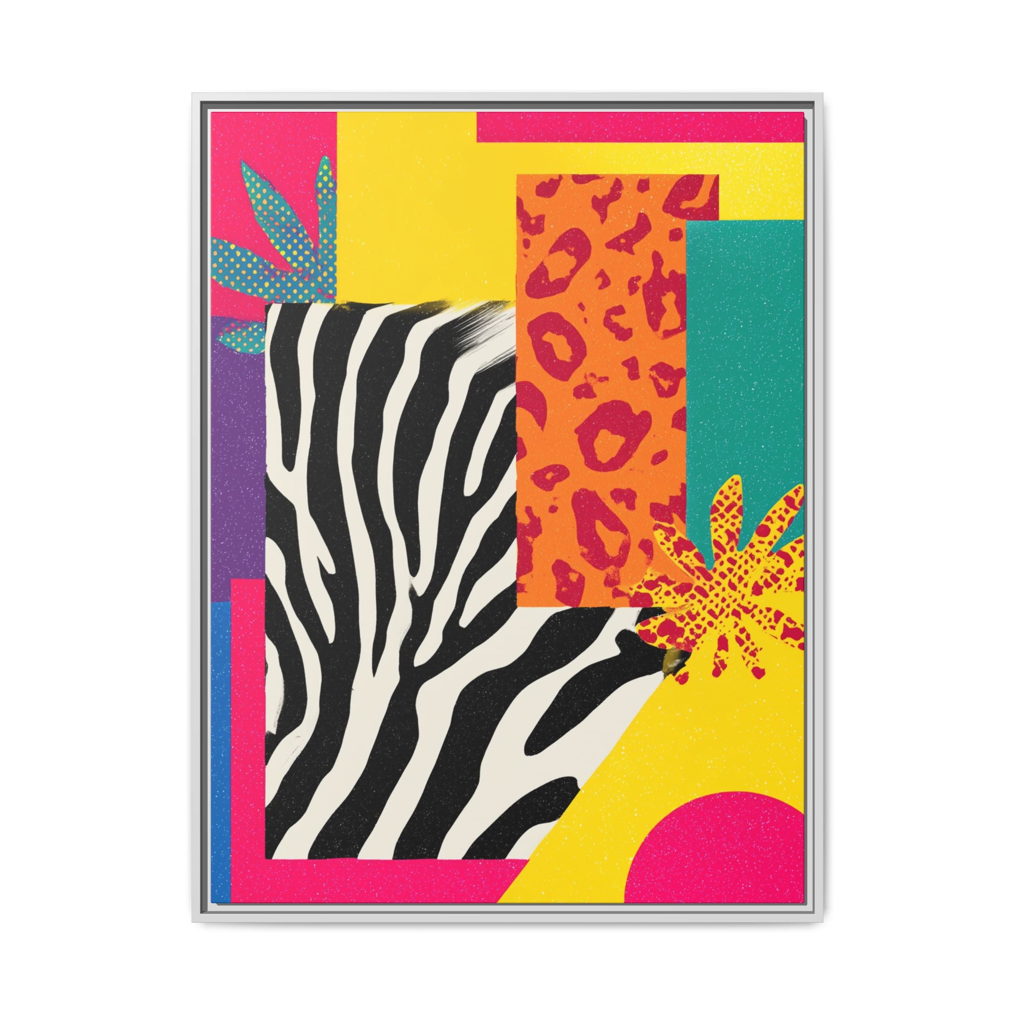 Vibrant Framed Art Print, Colorful Wall Decor, Modern Home Art, Statement Piece for Living Room, Unique Gift, Boho Decor